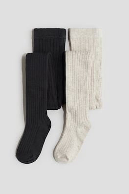 2-pack Fine-knit Tights
