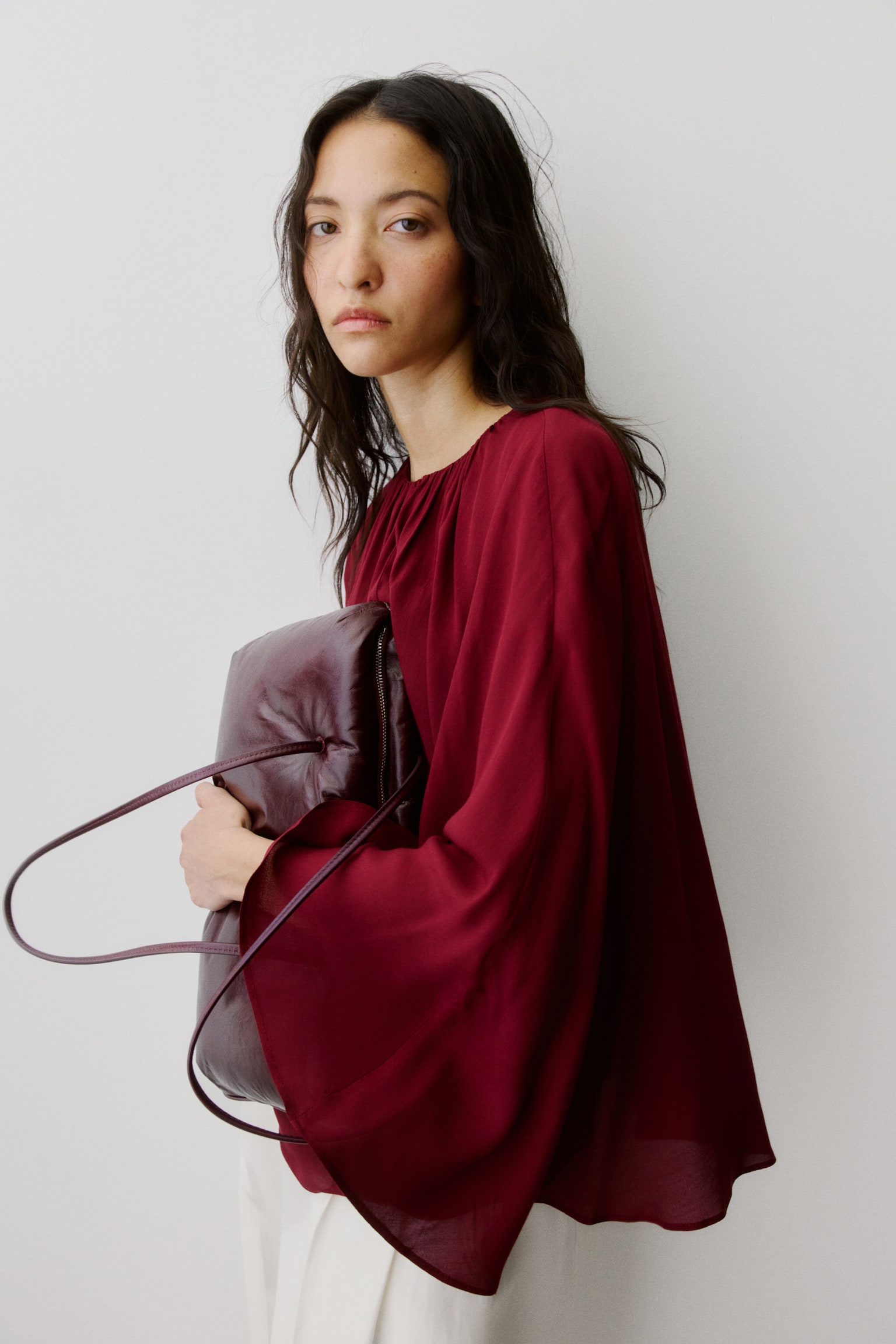 Cape blouse - 1