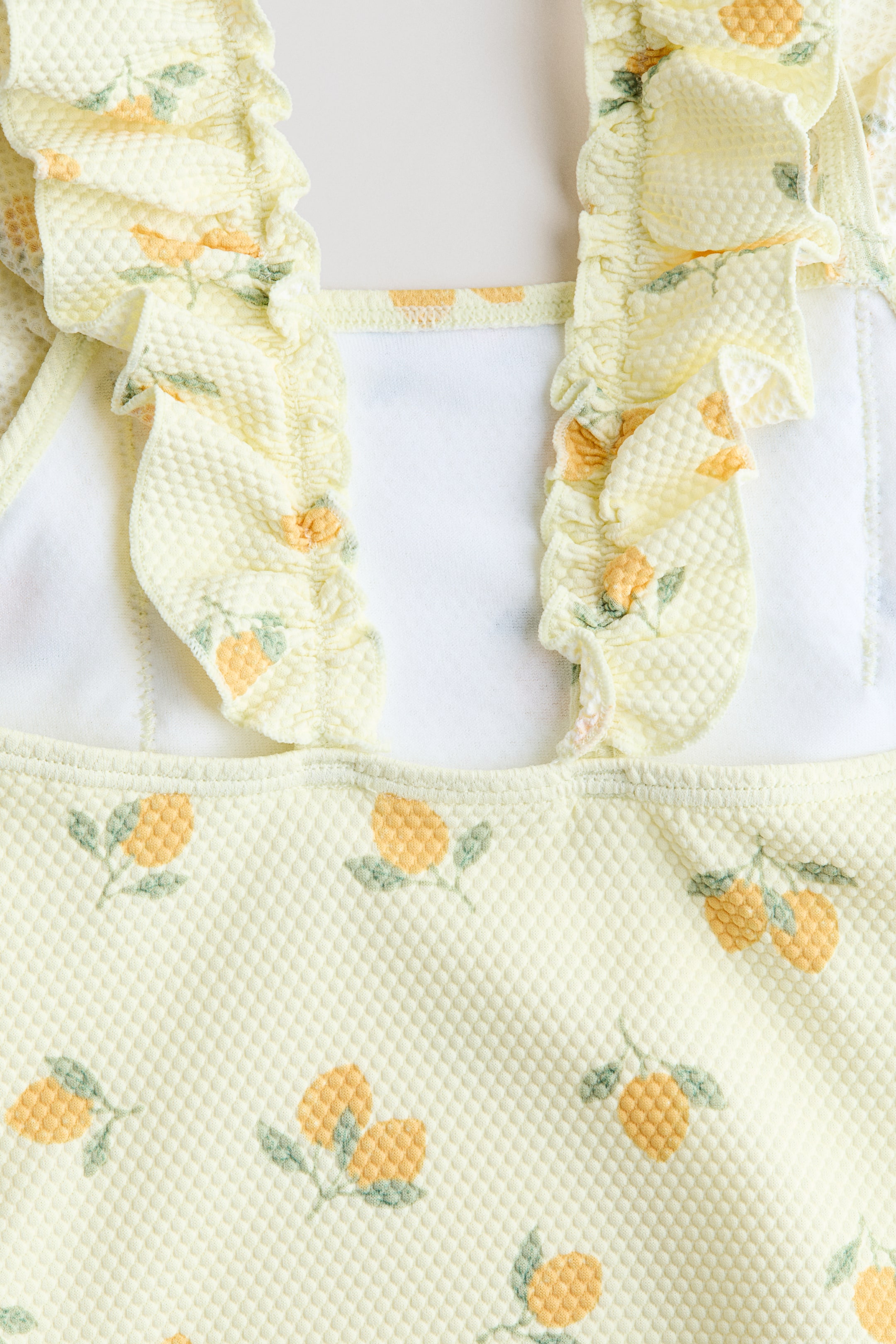 Ruffle-Trimmed Swimsuit