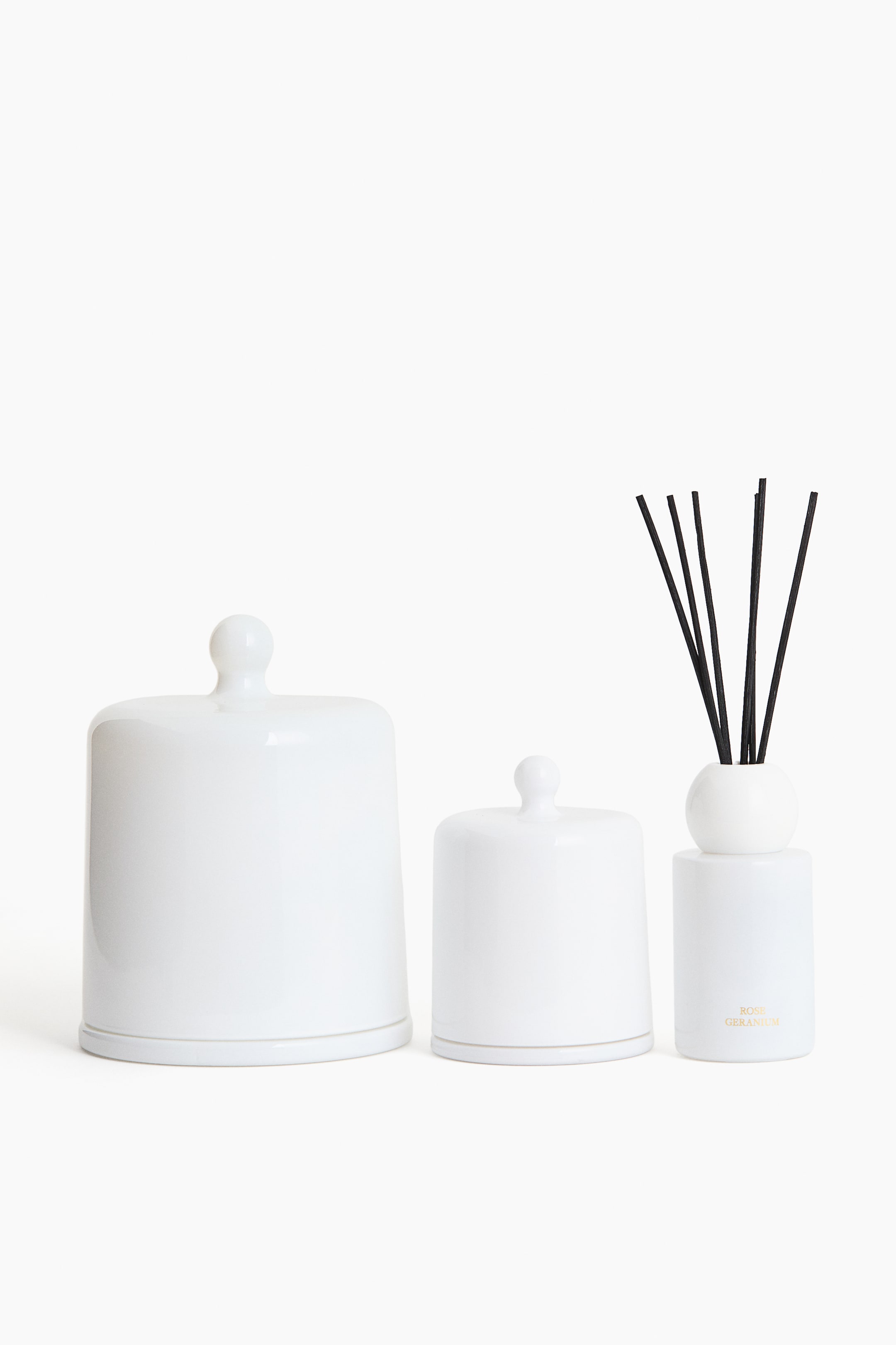 Scented Candle with Cloche Lid