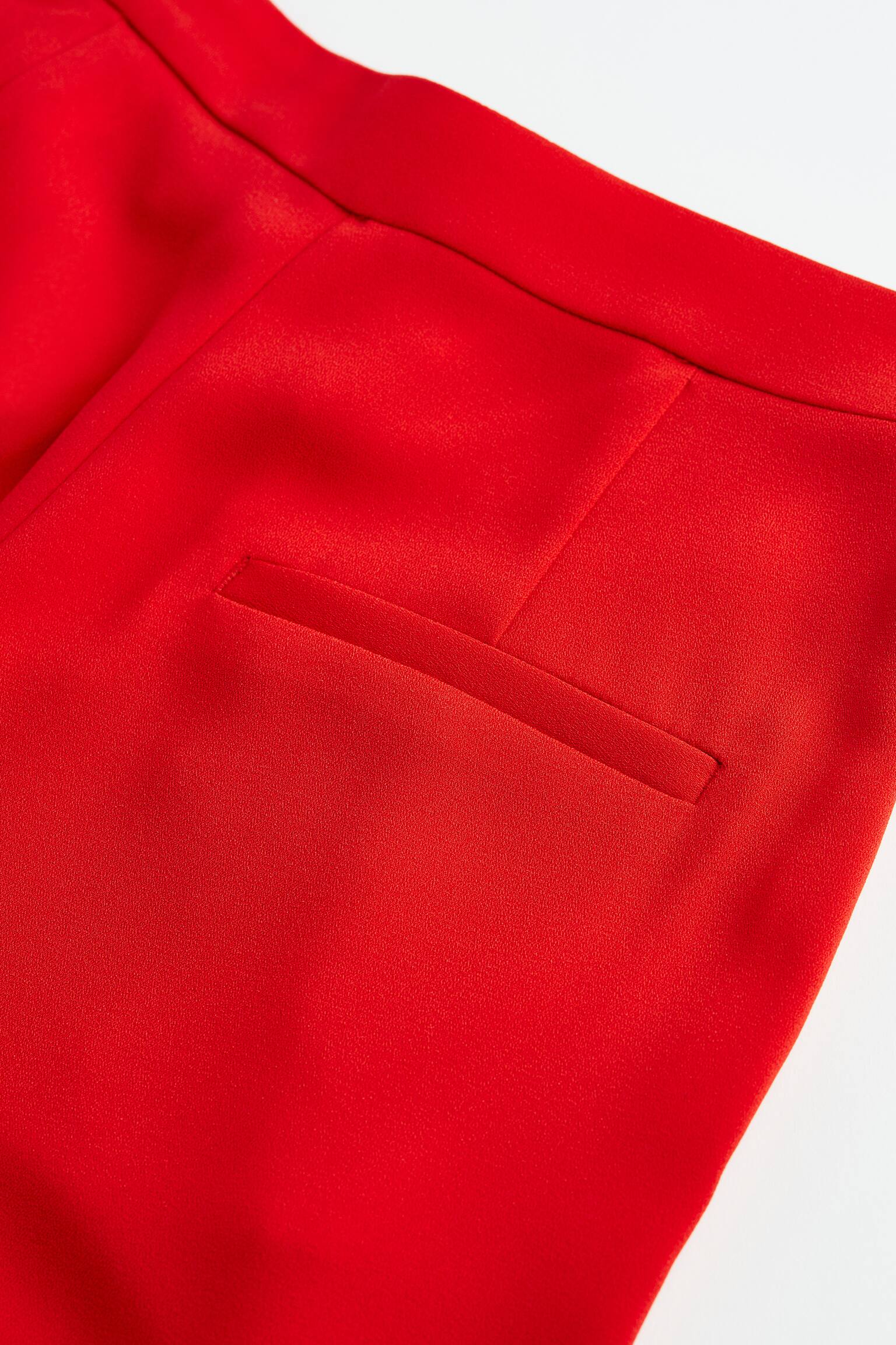 Tailored Trousers Red Ladies H M GB tailored-trousers-red-ladies-h-m-gb