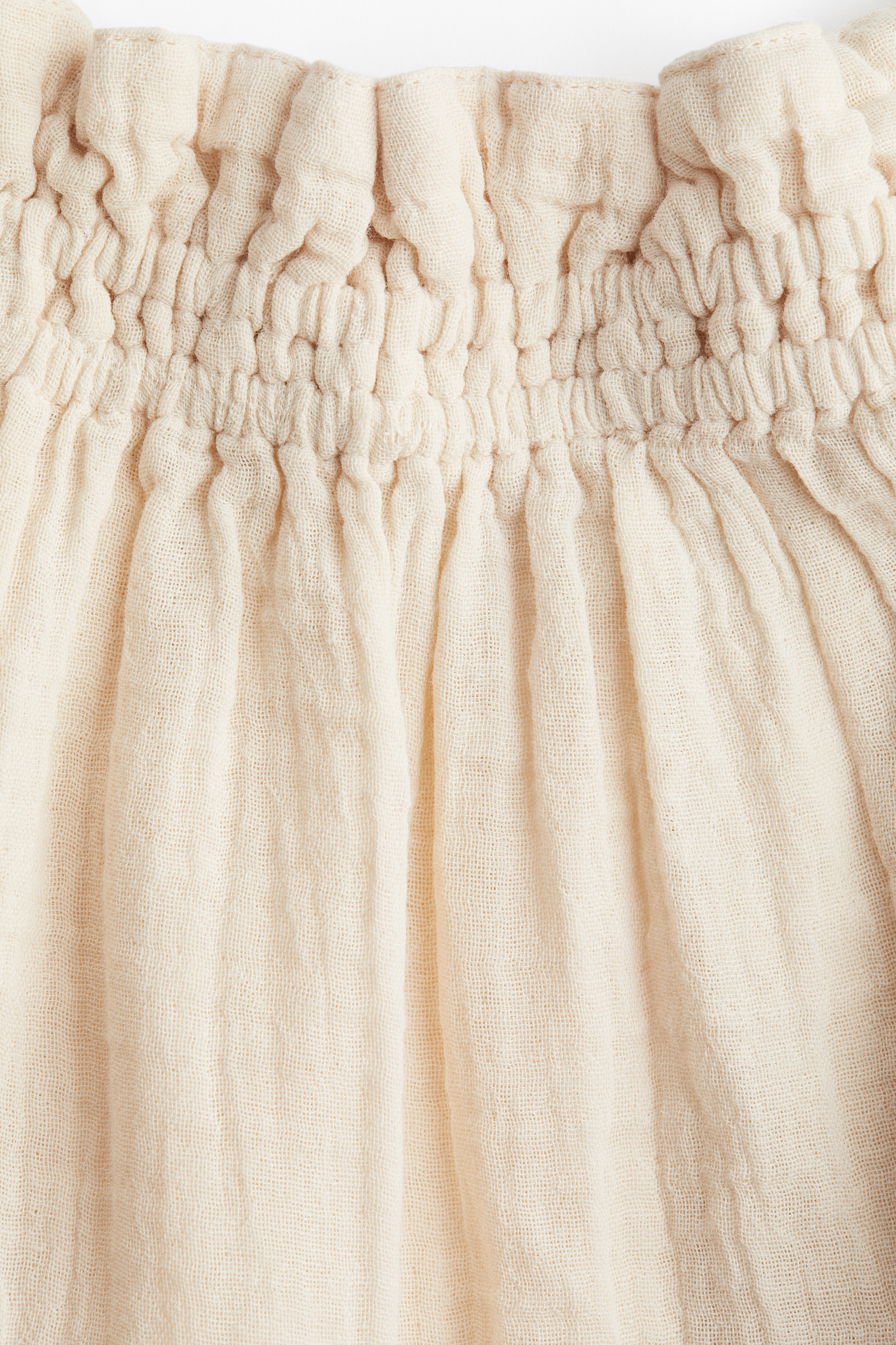 Strappy muslin dress