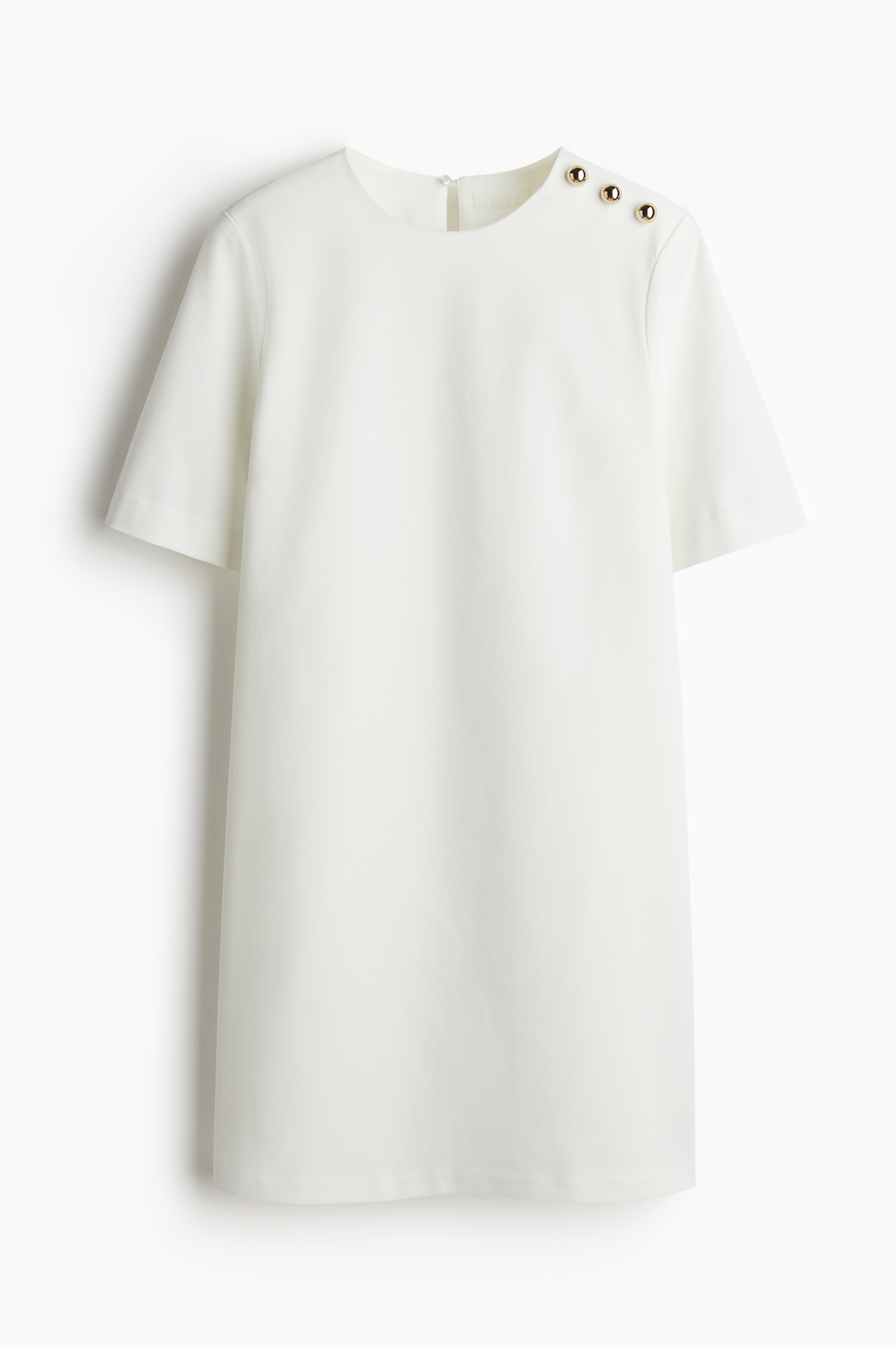 A-line Dress - White/Light beige/Leopard print/Red/Black