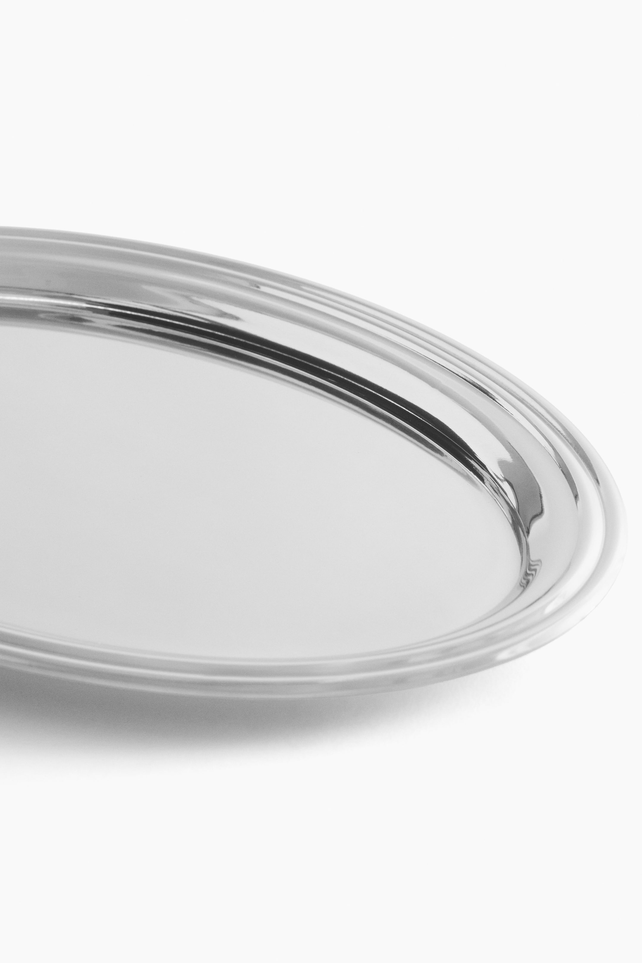Oval Stainless Steel Tray