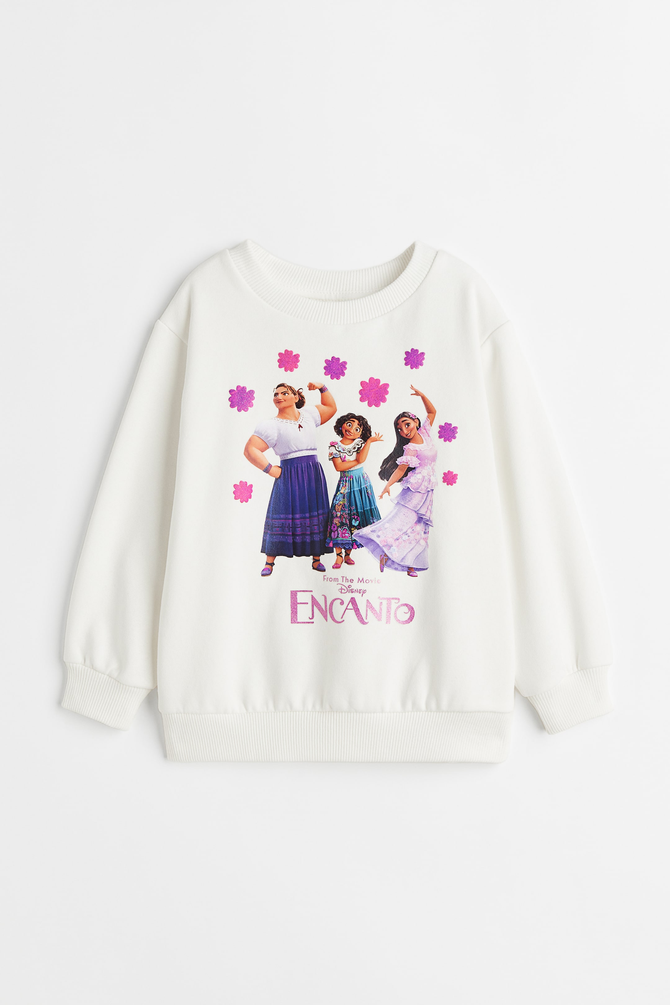 Xem ảnh lớn hơn: Áo nỉ - Màu trắng/Encanto - Kids | H&M VN 1