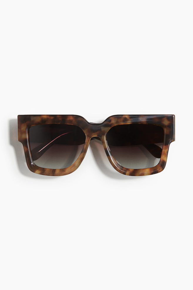 Polarized Sunglasses - Beige/tortoiseshell patterned - 1