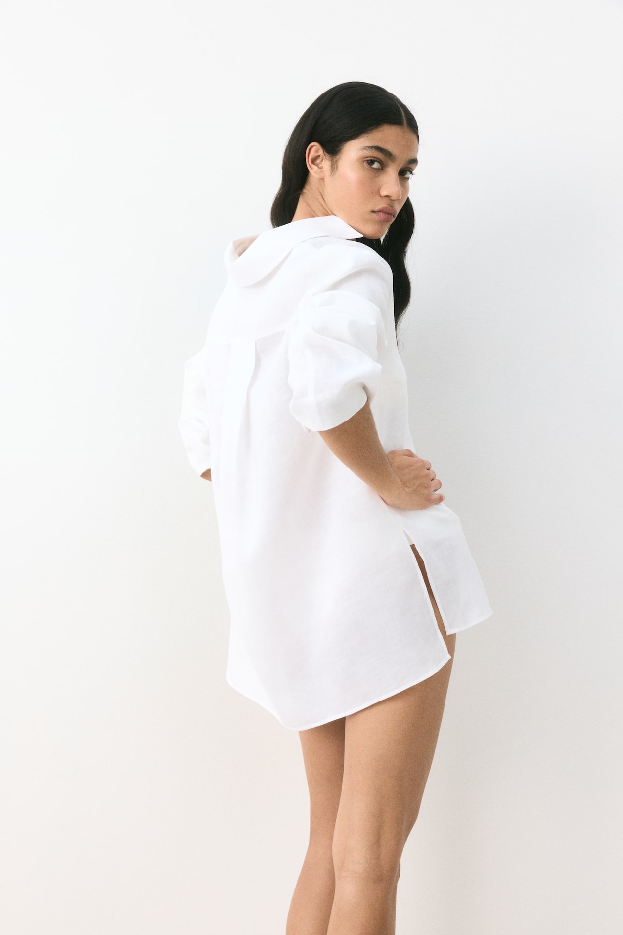 Ramie Pullover Shirt - image 4