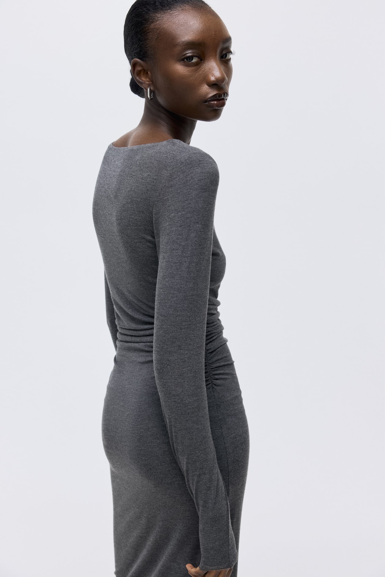 Draped Bodycon Dress - image 5
