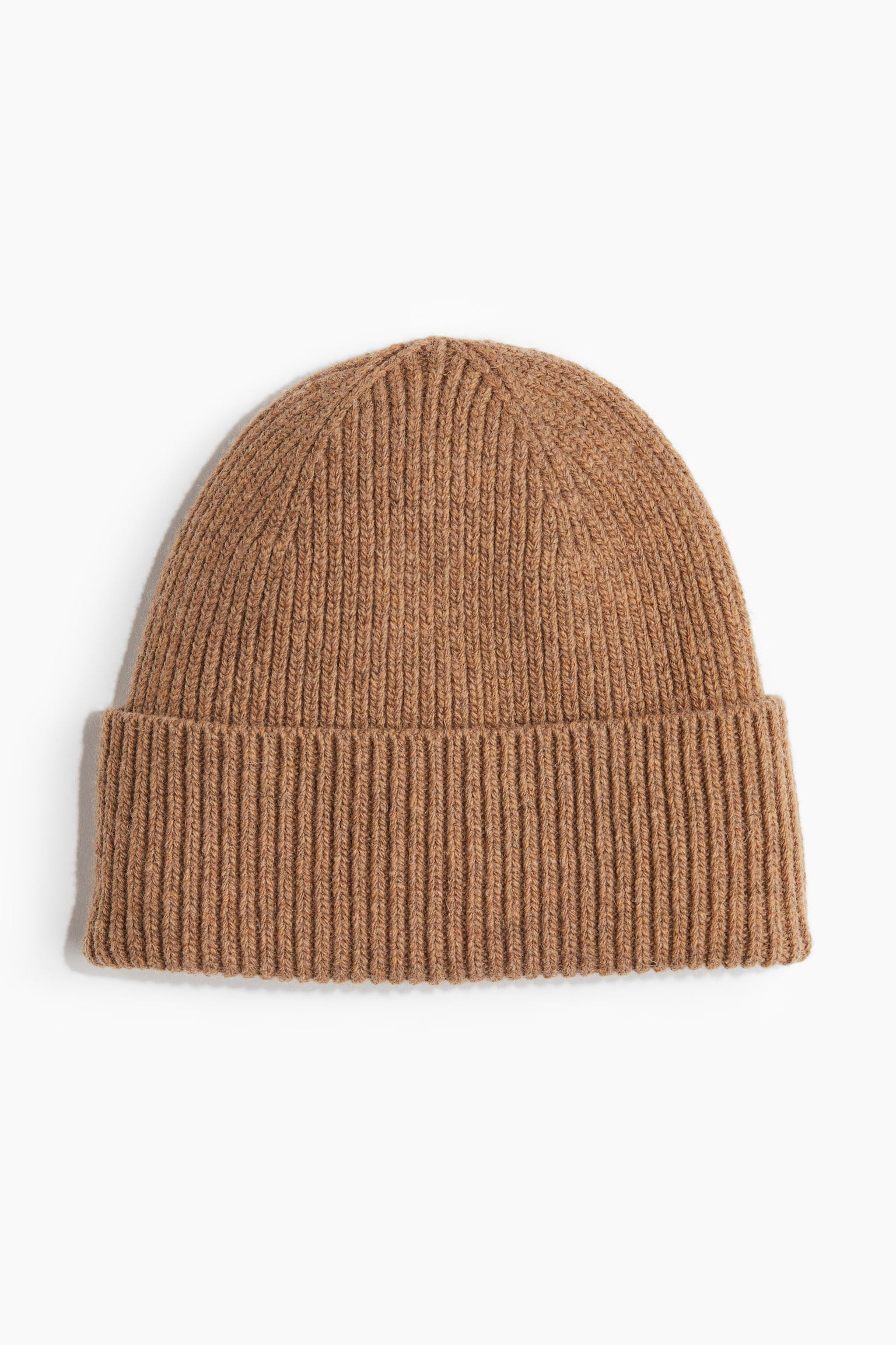 Rib-knit wool-blend hat - Dark beige/Black/Cream/Dark brown/Dark grey marl/Navy blue - 1