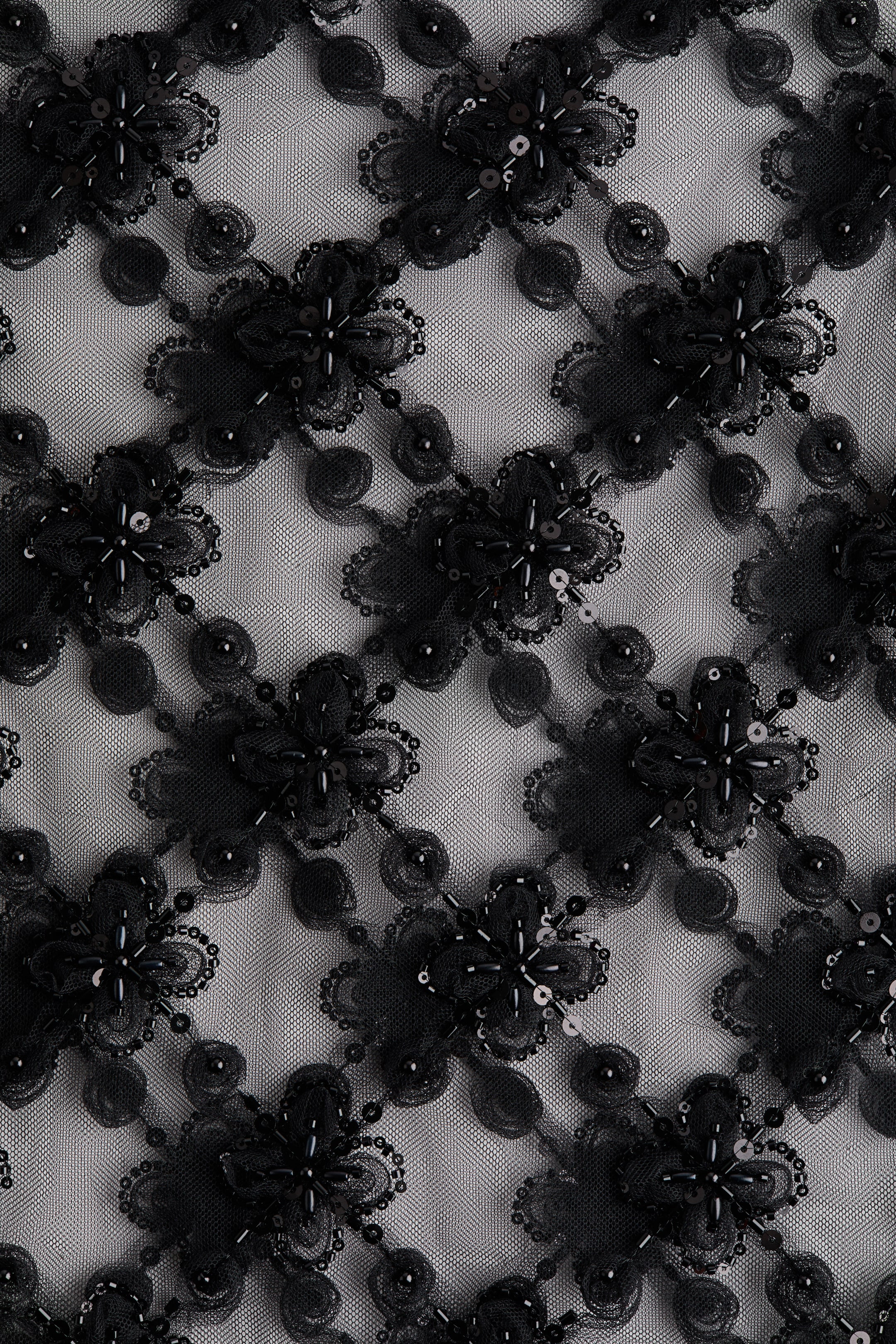 Ampliar la imagen: Embellished mesh skirt - Black - Ladies | H&M MX 6