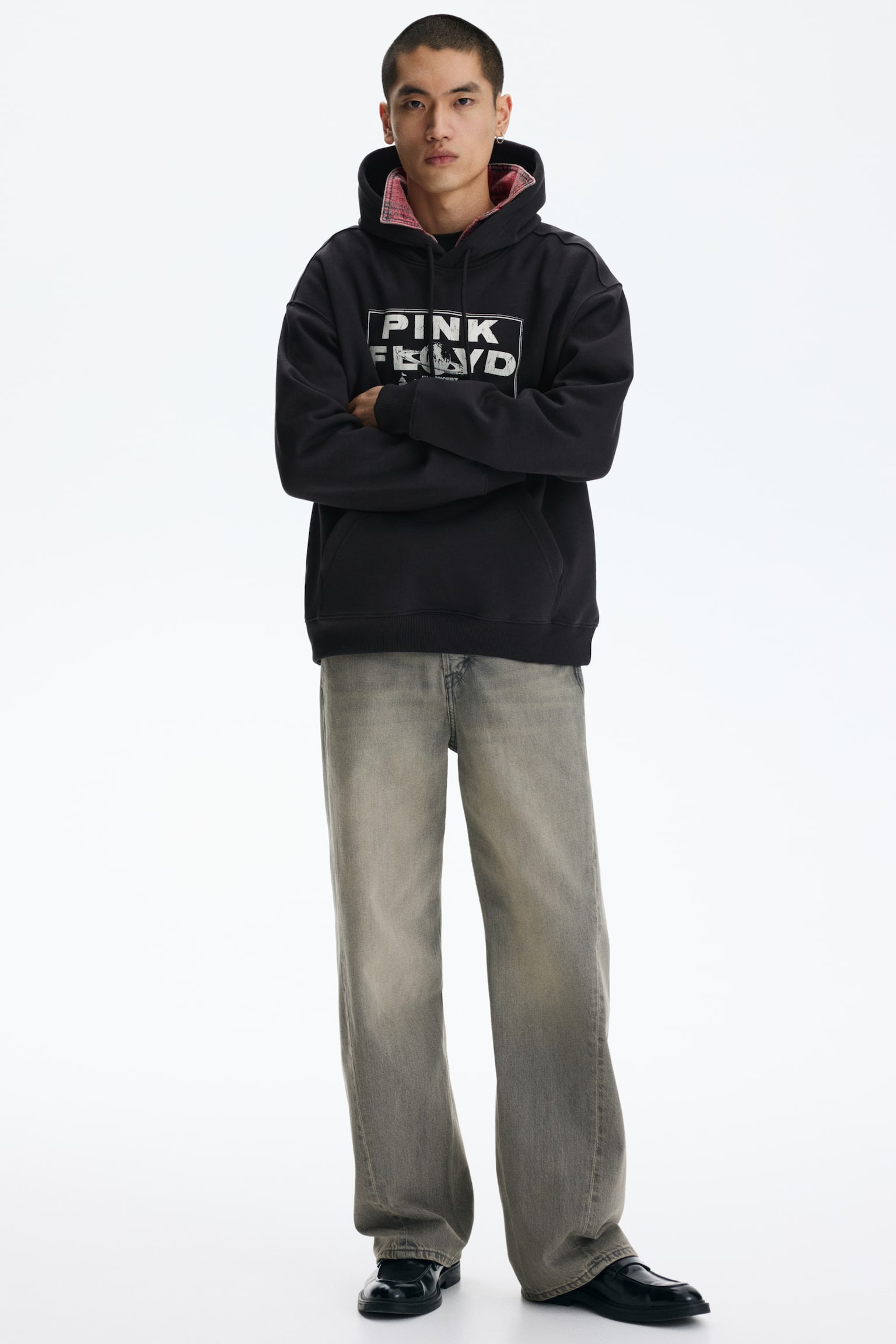 Sudadera Regular Fit con diseño - Negro/Pink Floyd - 6