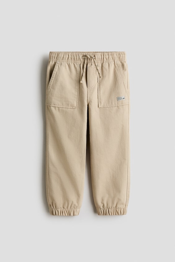 Детские брюки H&M Cotton Twill Joggers