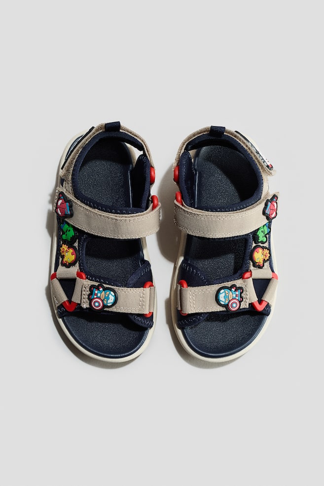 Sandalias con motivos decorativos-Azul marino/Marvel Comics - 2