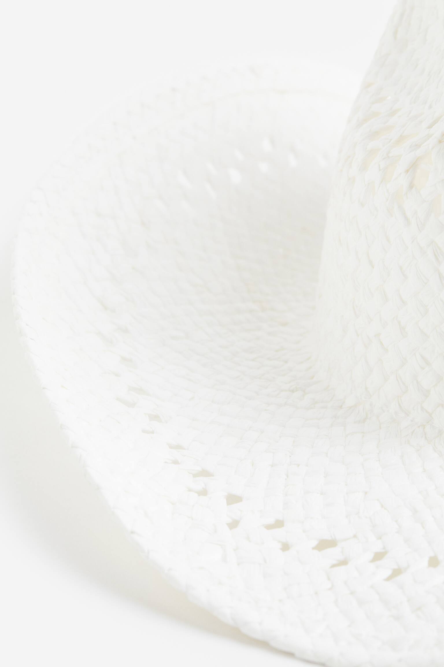 Straw hat - White - 2