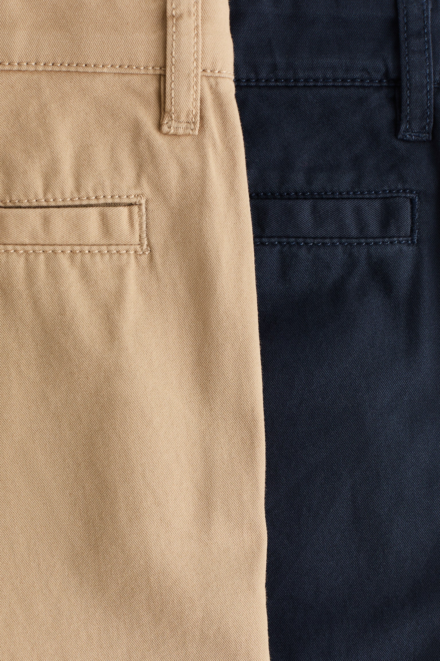 2-pack cotton twill chinos - 3