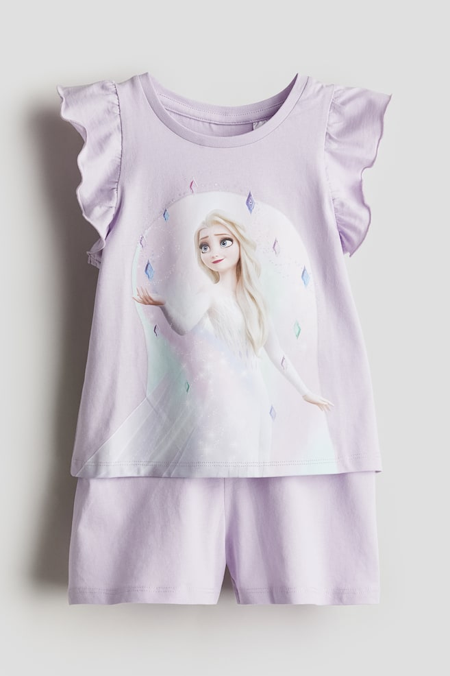 Pijama con diseño - Lila/Frozen - 1