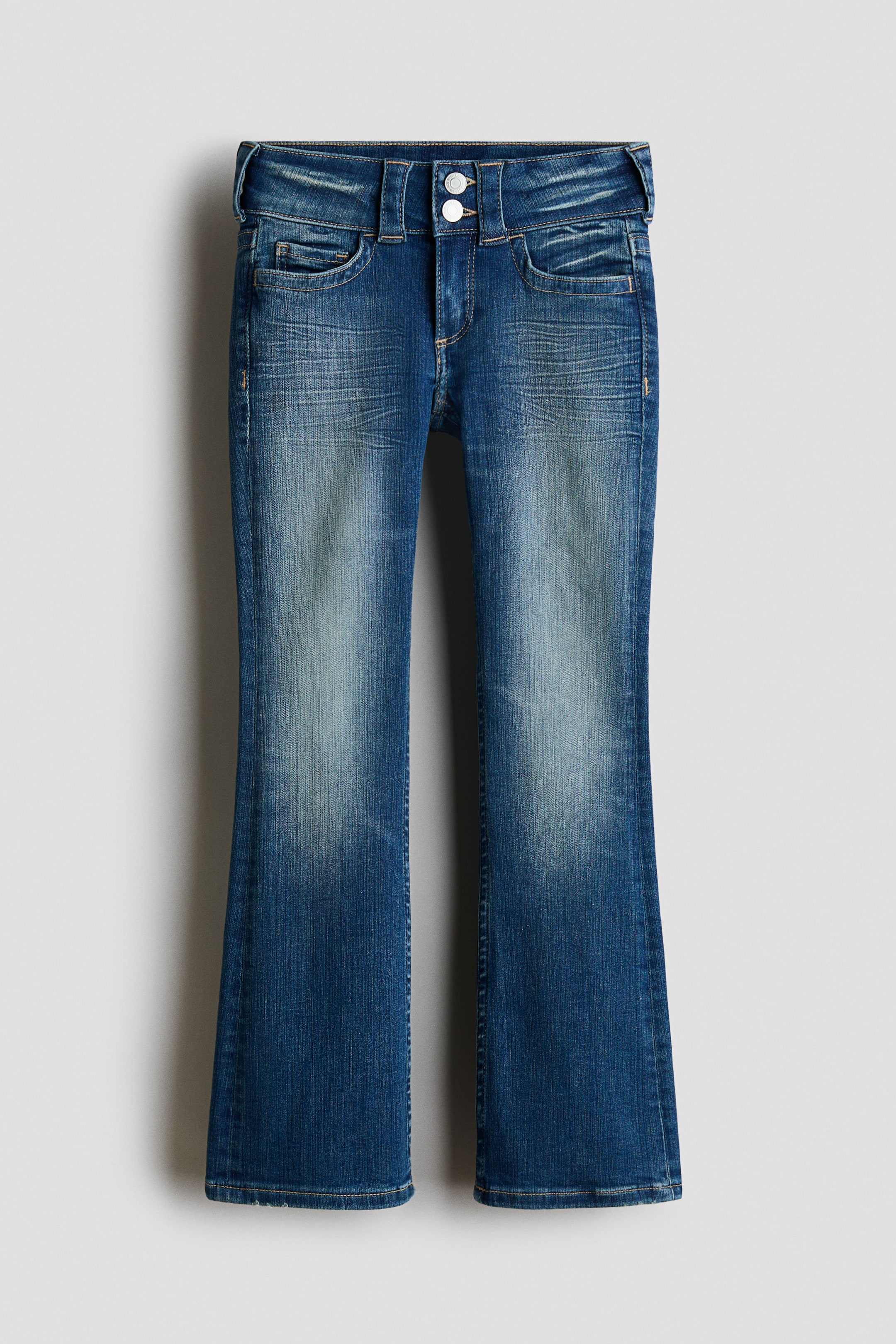 View larger image: Bootcut Leg Low Jeans - Denim blue - Kids | H&M IN 1