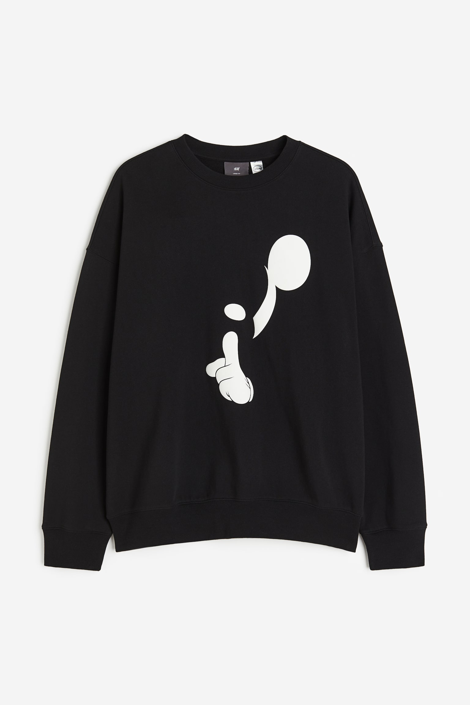 Oversized Fit Printed sweatshirt - Black/Mickey Mouse/Black/Nirvana/Black/Pantera/Black/Discovery Channel/Black/Formula 1/White/Keith Haring/Grey marl/The Hulk/Black/Dark grey/Formula 1 - 2