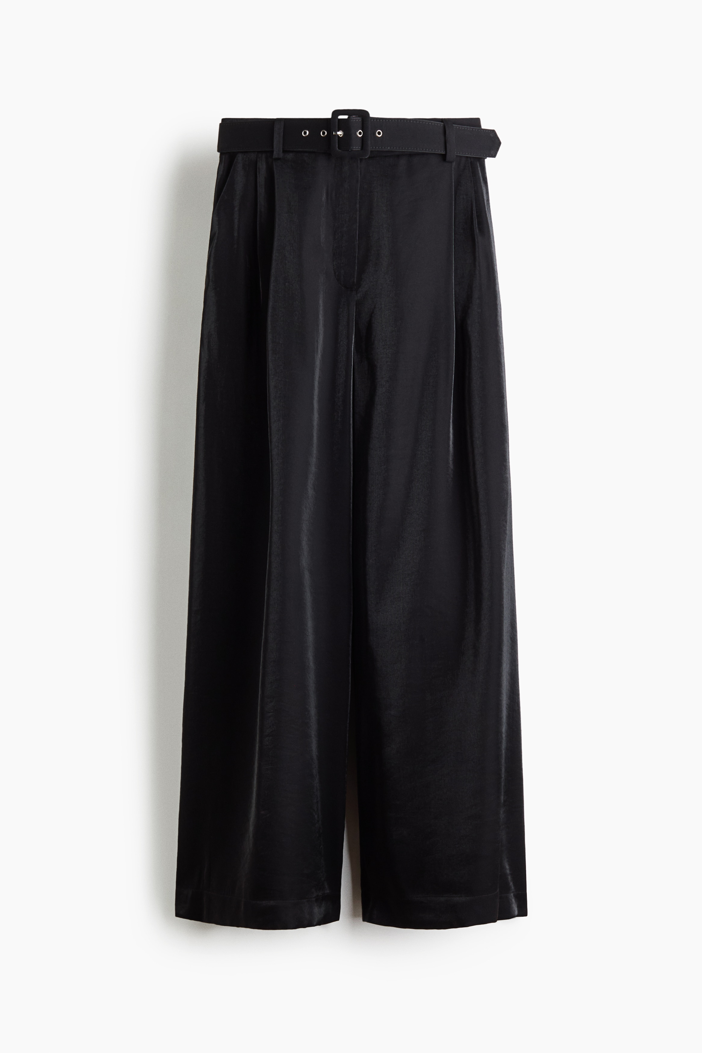 Pantalon large avec ceinture
