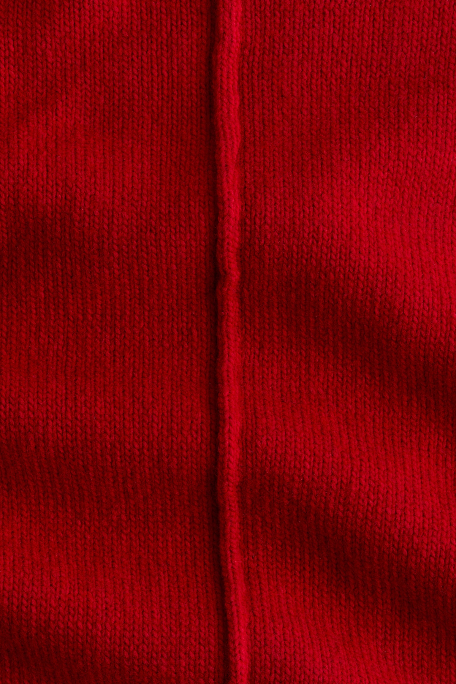 Seam-detail turtleneck jumper - Red/Cream/Dark grey marl/Dark beige/Golden olive - 5