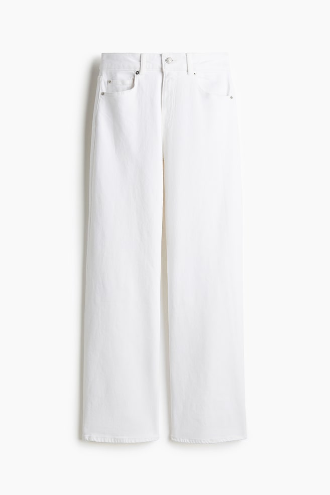 Harper High Rise Wide Leg Jeans - White/Light denim blue/Dark brown/White/Dark denim blue/Light denim blue/Navy denim blue/Navy denim blue/Light denim blue/Dark denim blue/White/Denim blue/Dark denim gray/Dark brown/Light denim blue/Denim blue/White/Light denim blue/Washed denim blue/Light denim blue/Light denim blue - 1