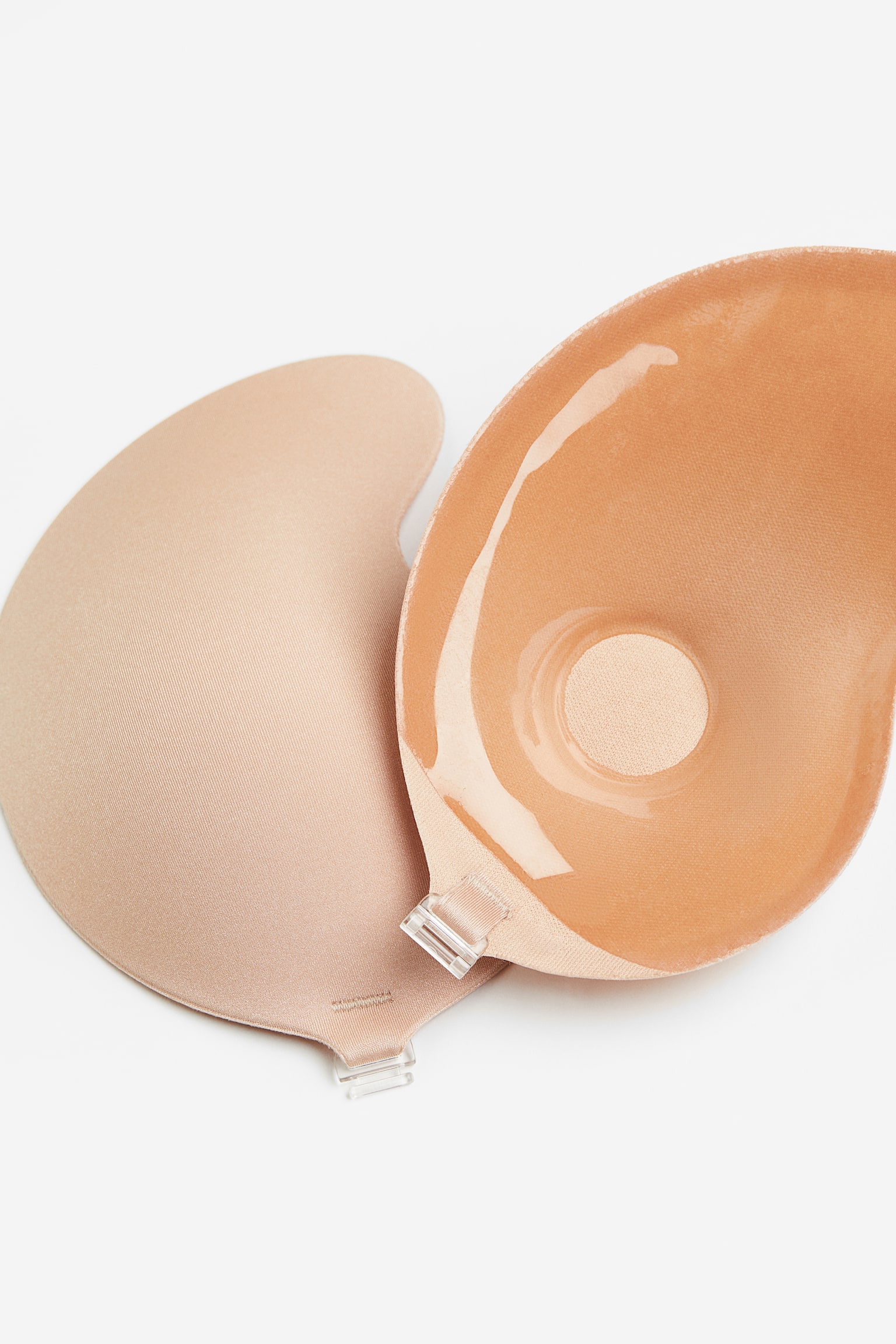 Self-adhesive push-up bra - Light beige/Black - 2