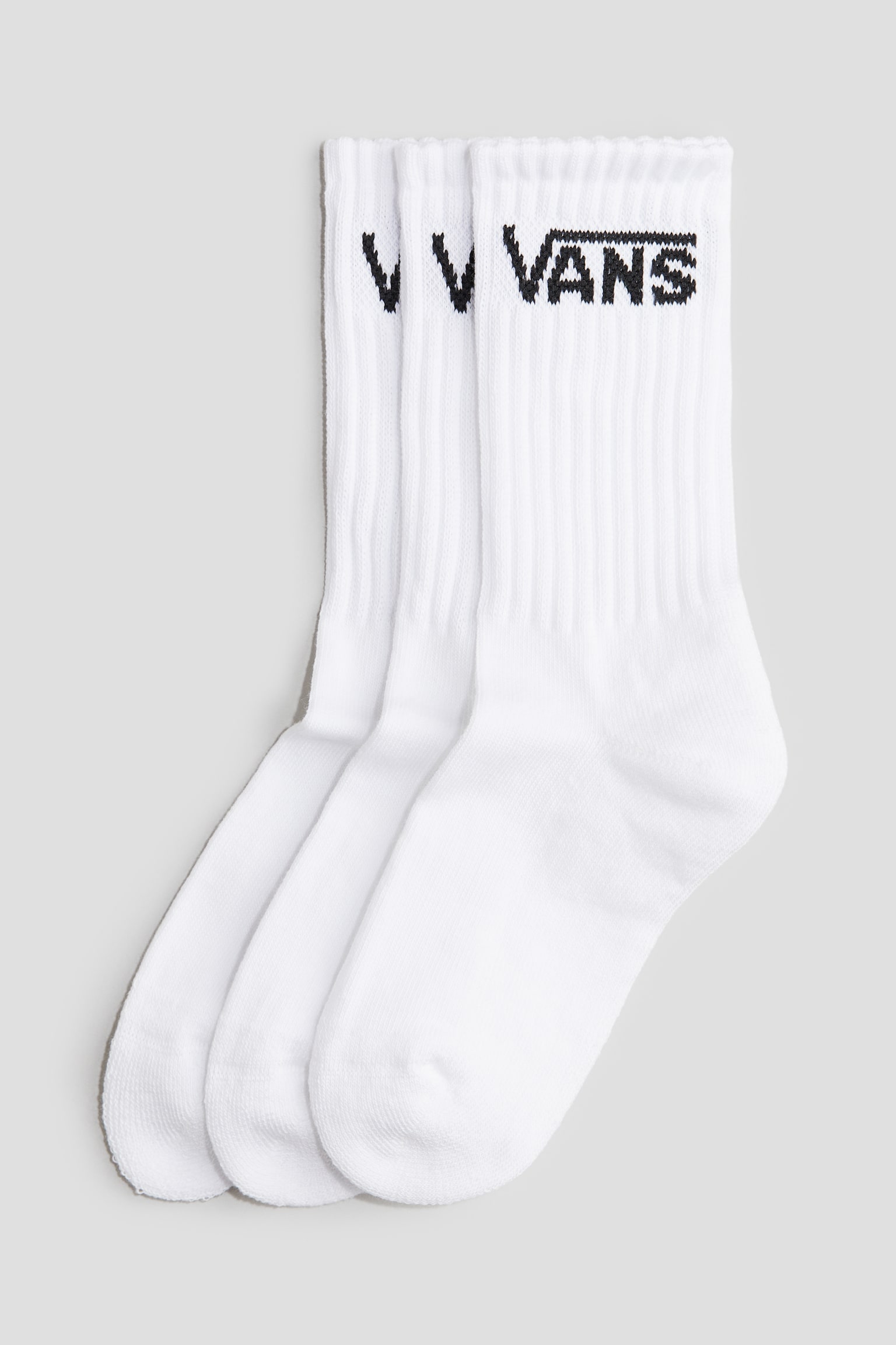 Crew Sock 3-pack - White - 1