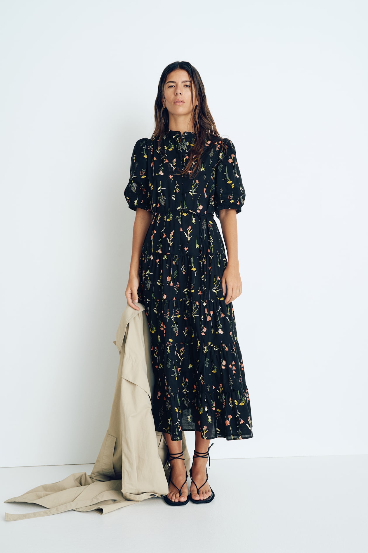 square neck midi cocktail dress Georgia Square Neckline Midi Dress White