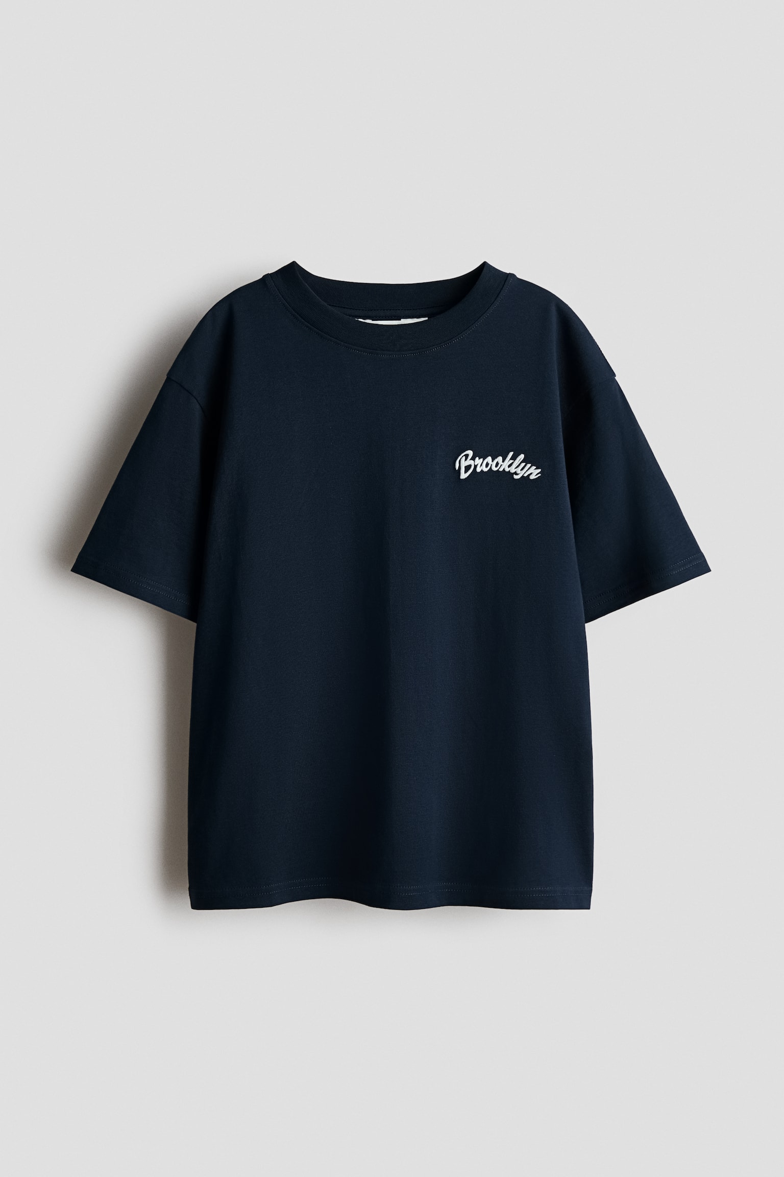Loose-fit printed T-shirt - Navy blue/Brooklyn/White/Turtles - 2