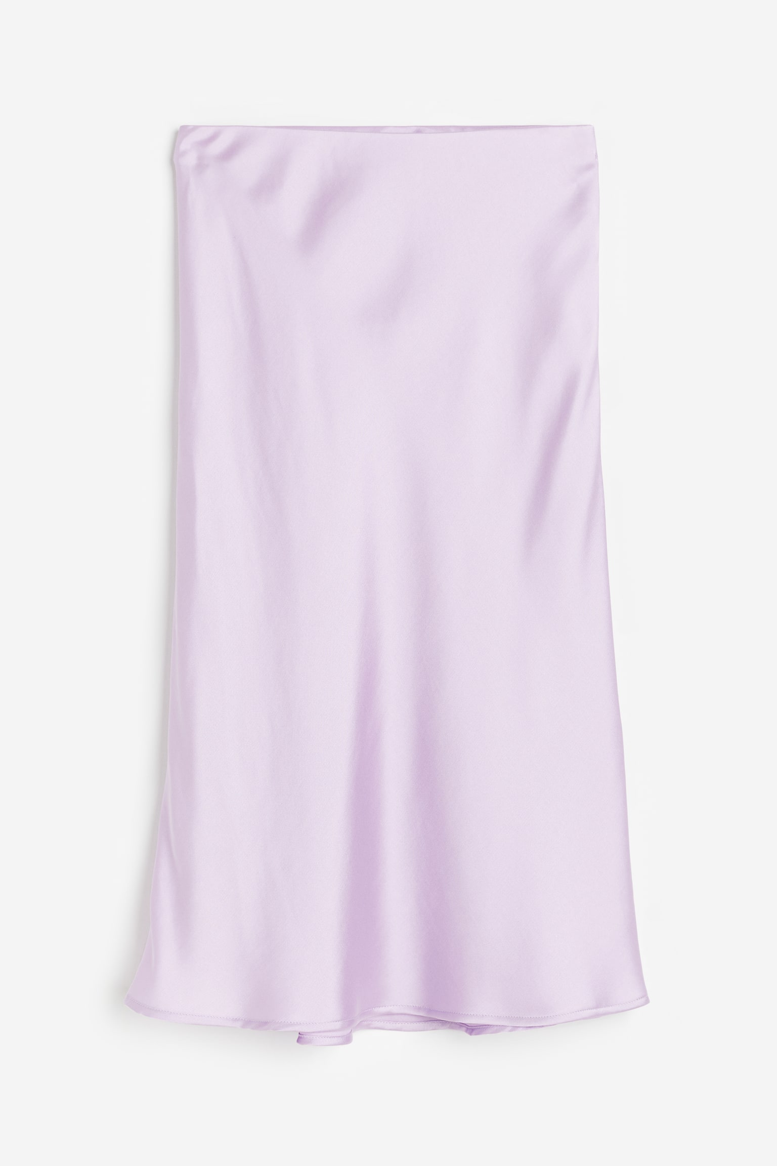 Satin skirt - Regular waist - Midi - Light purple - Kids | H&M GB