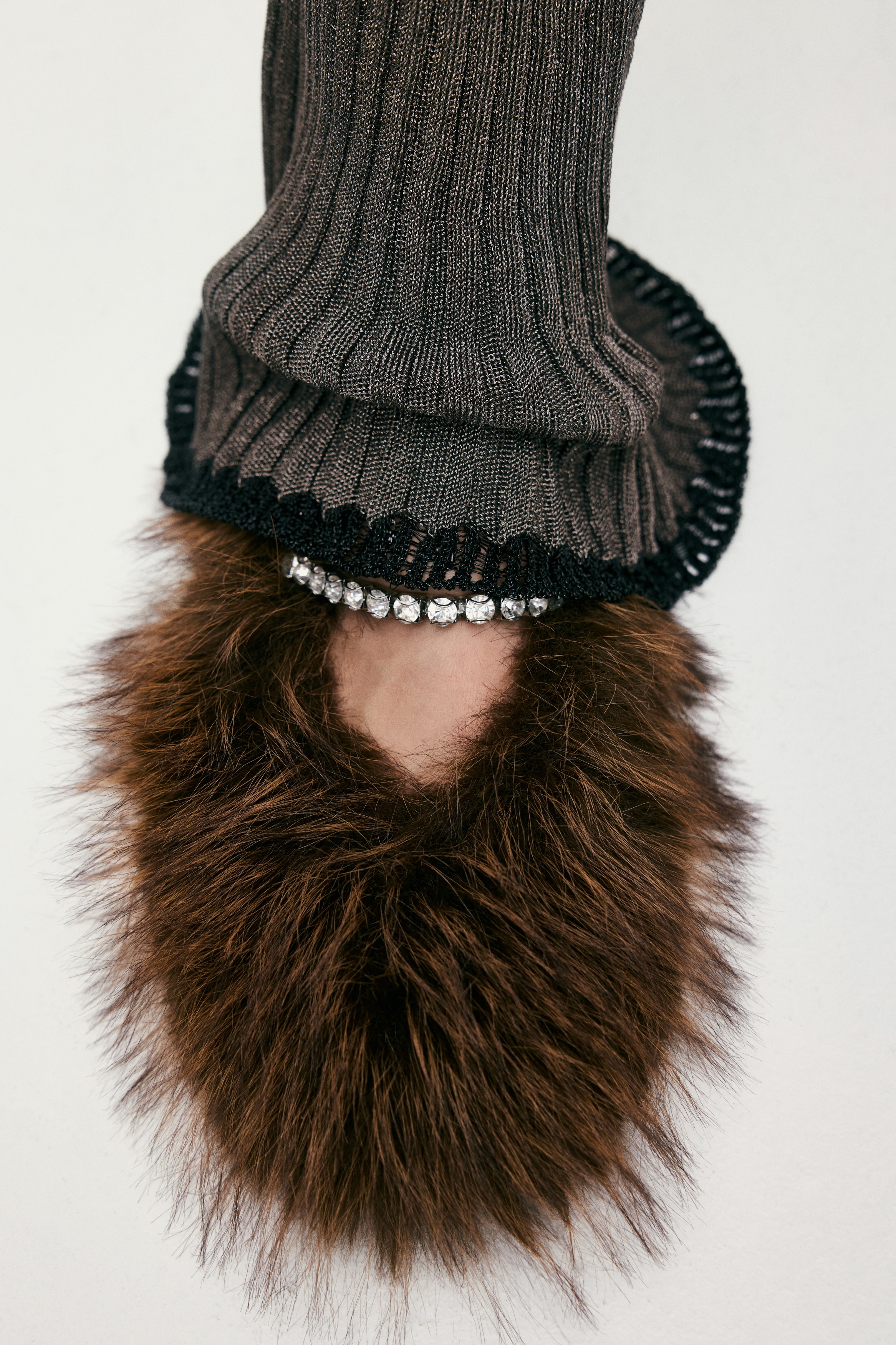 Pantofole decorate - Beige scuro