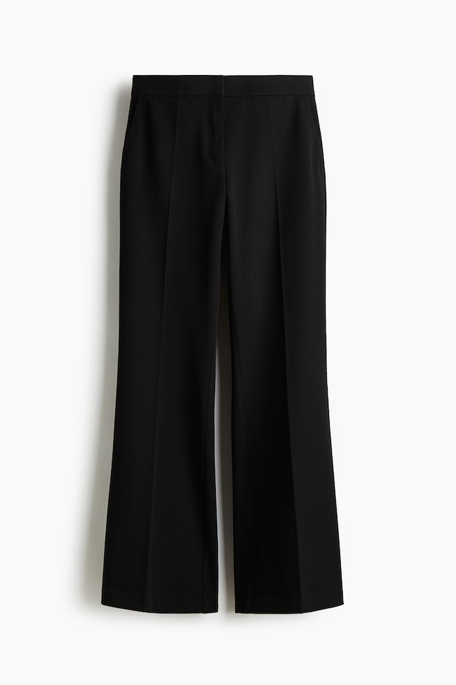 Flared Dress Pants - Black/Dark dusty green/Dark brown/Charcoal gray/Brown - 1