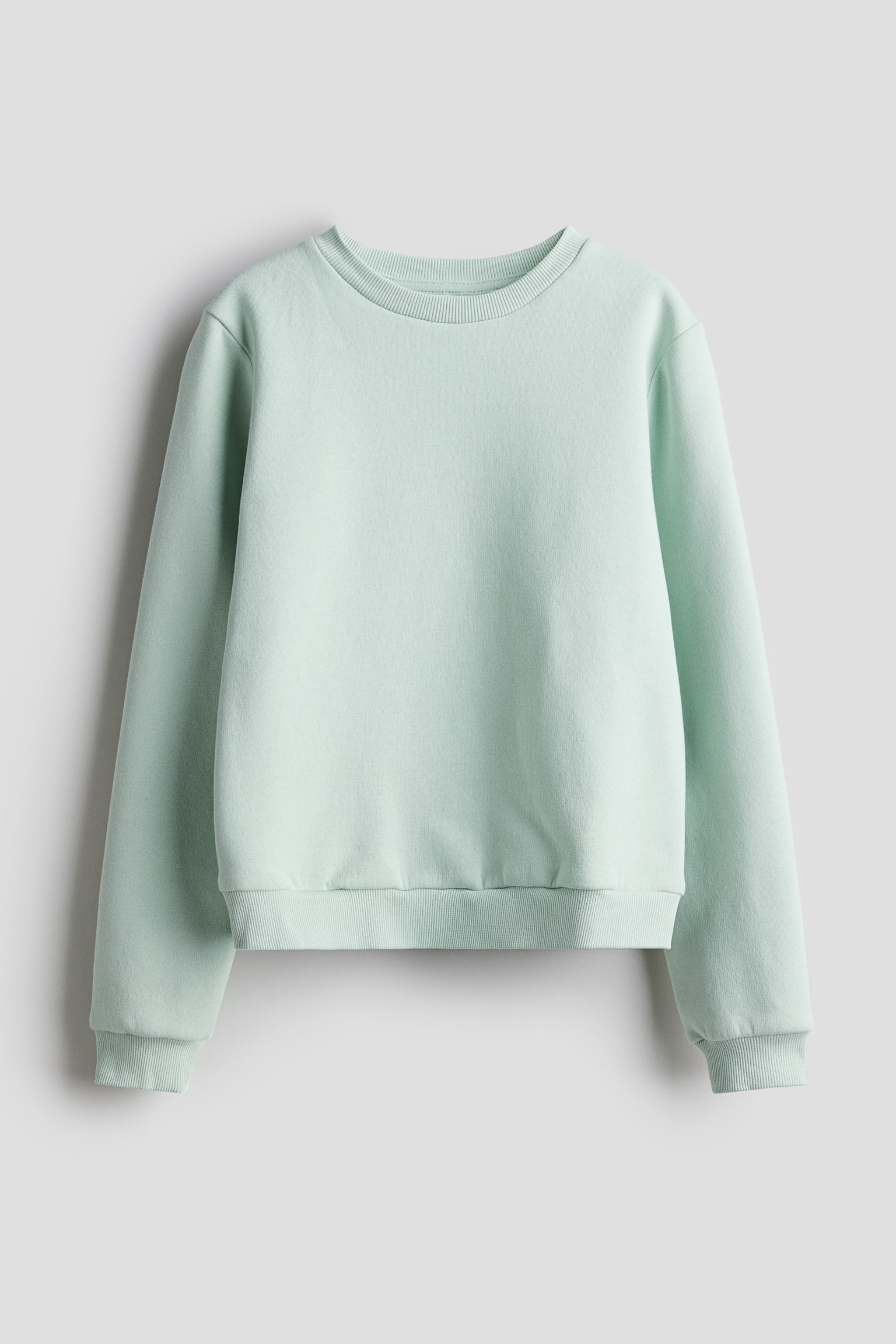 Crew Neck Sweater - Pastel green/Black/Light beige/White/Stripe/White/Ecru - 2