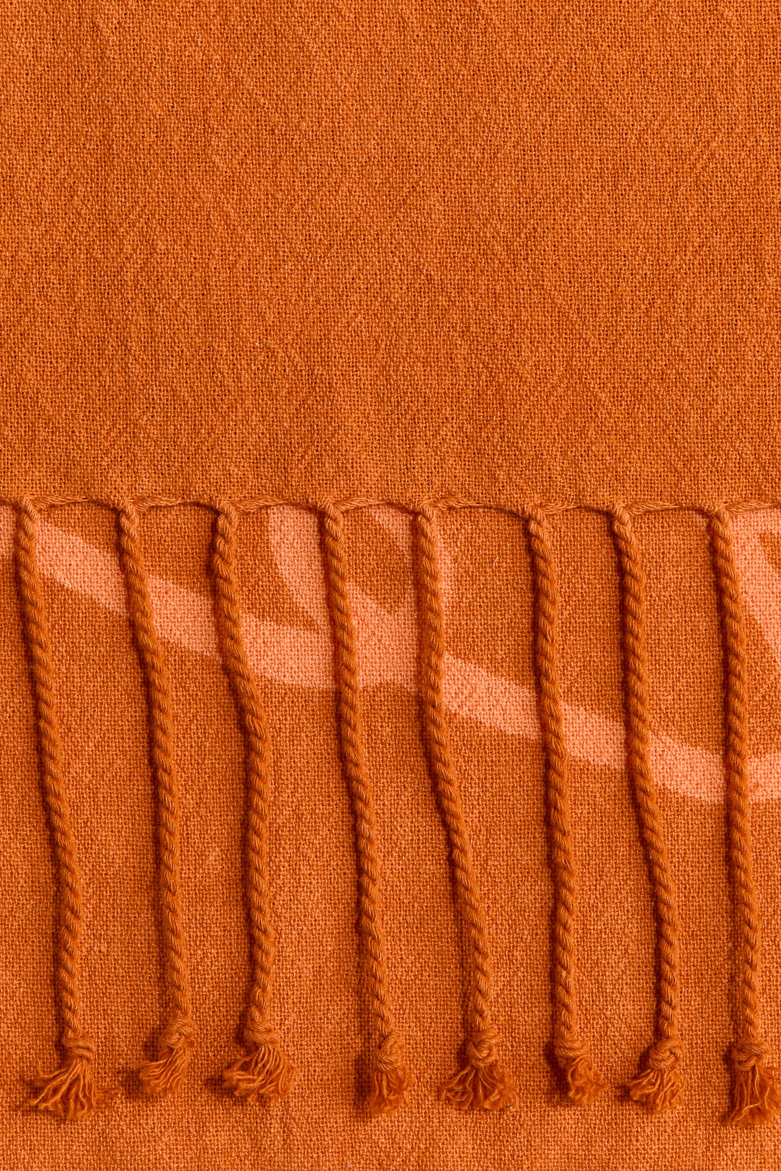 Полотенце H&M Fringed Cotton Beach, цвет: Оранжевый / Жёлтый — фото 4