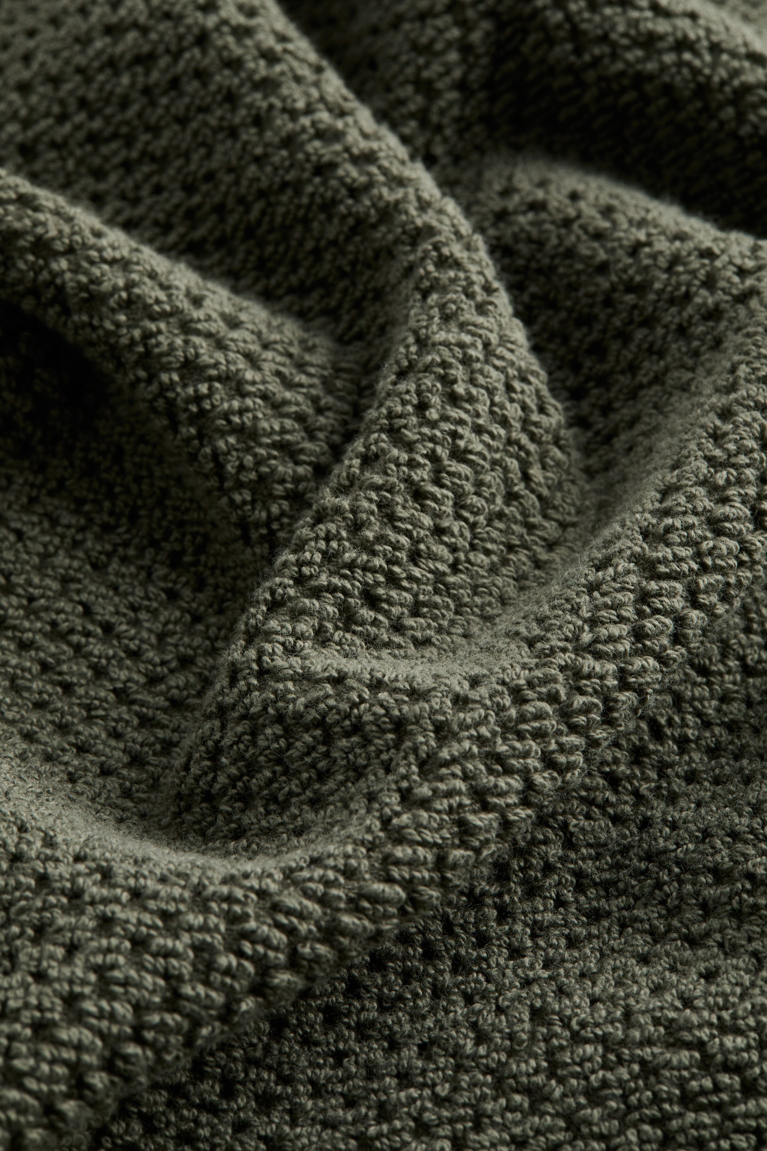 Cotton terry bath towel - Dark green/Sage green/Dark green/Light beige/Light grey/White/Black/Dusty pink/Light dusty blue/Dark brown/Navy blue - 3