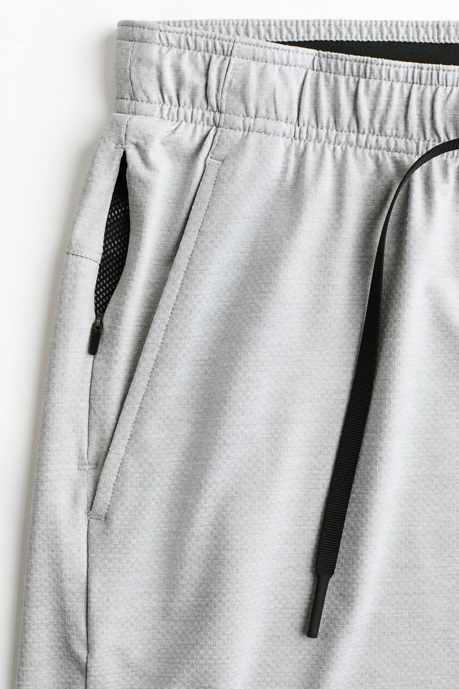 스포츠 쇼츠 DryMove™ - 라이트 그레이 멜란지/다크 브라운/블랙/그레이 멜란지/다크 그린/네이비 블루 - 4