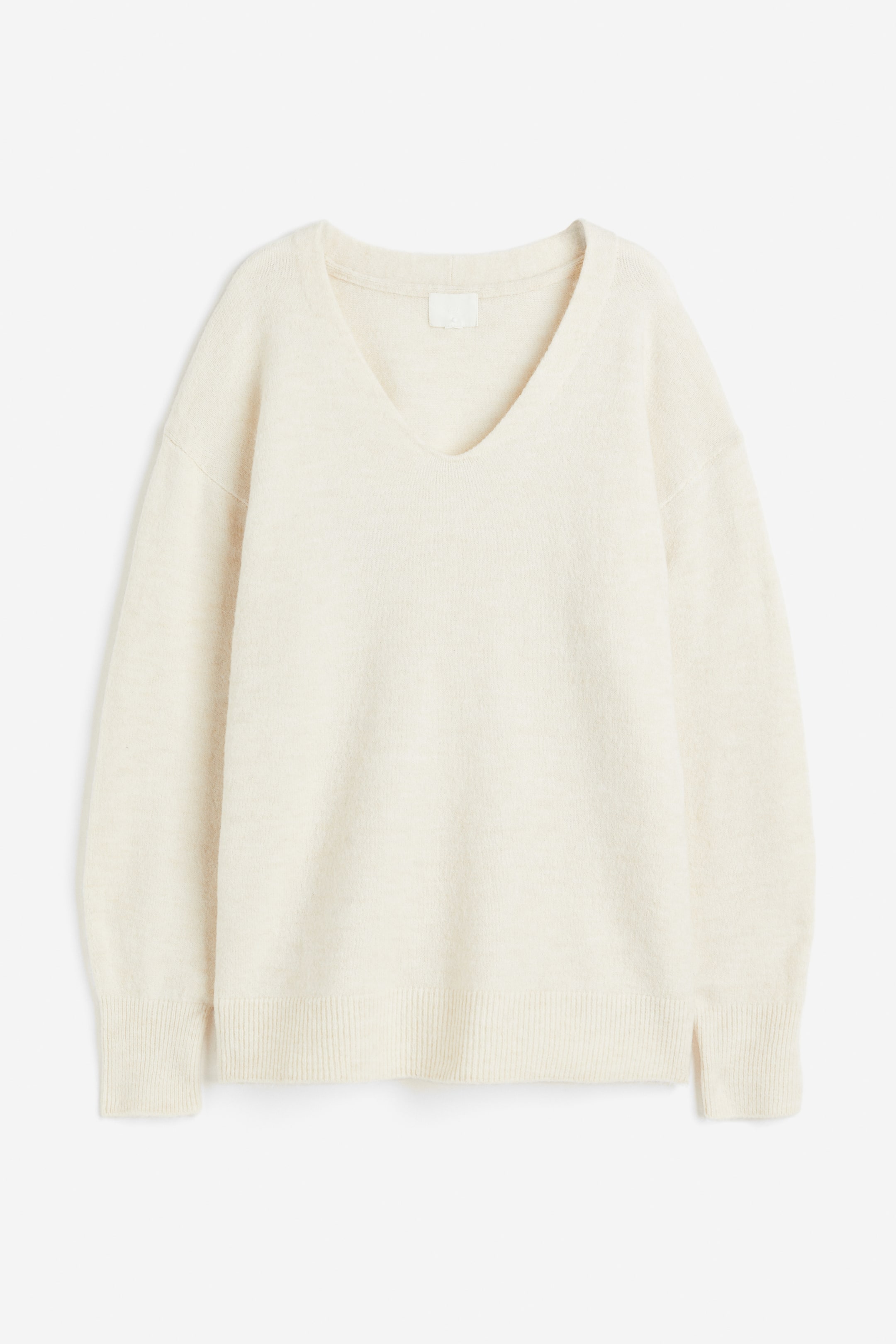 Oversized jumper - Cream - Ladies | H&M GB