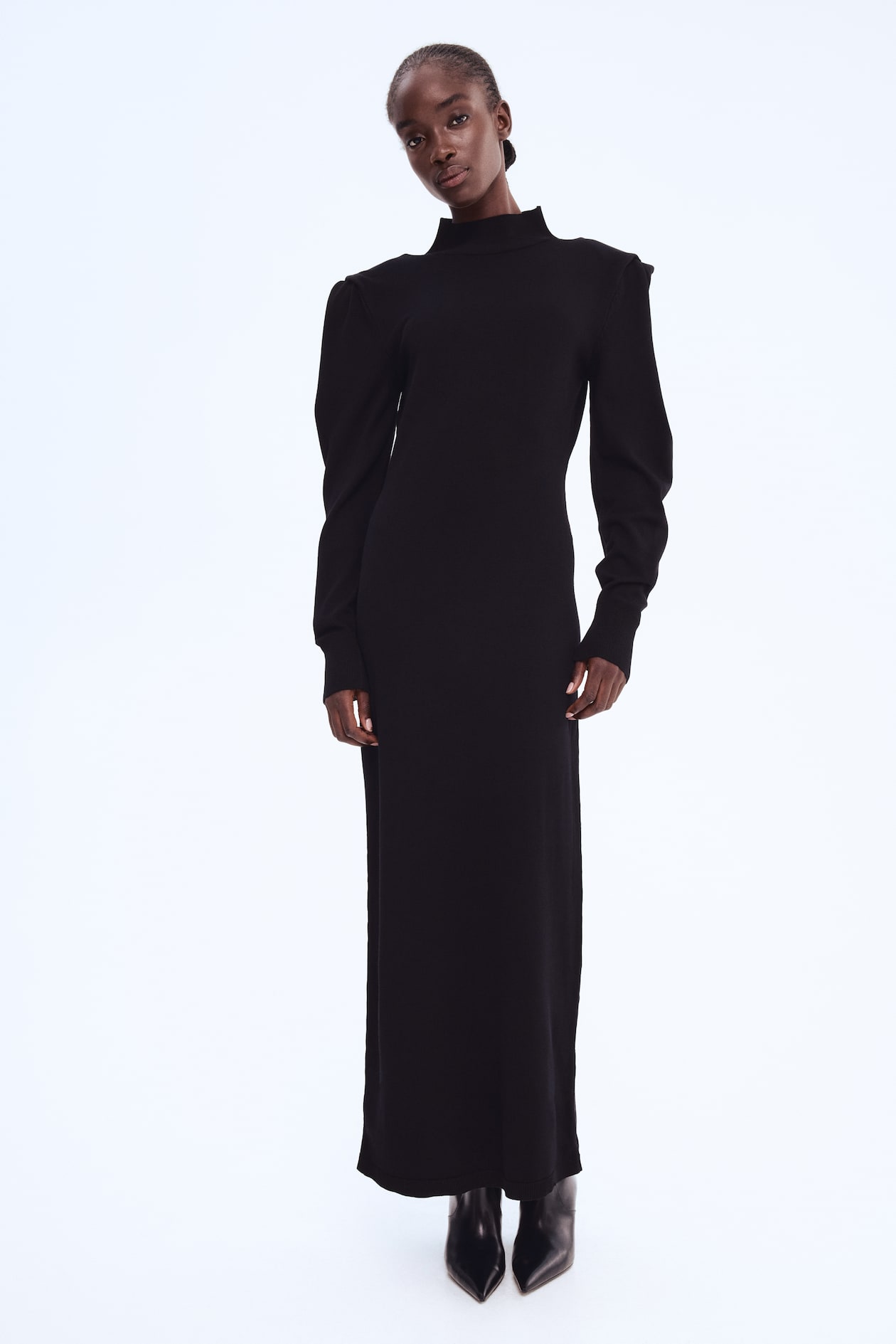 Fine-Knit Maxi Dress