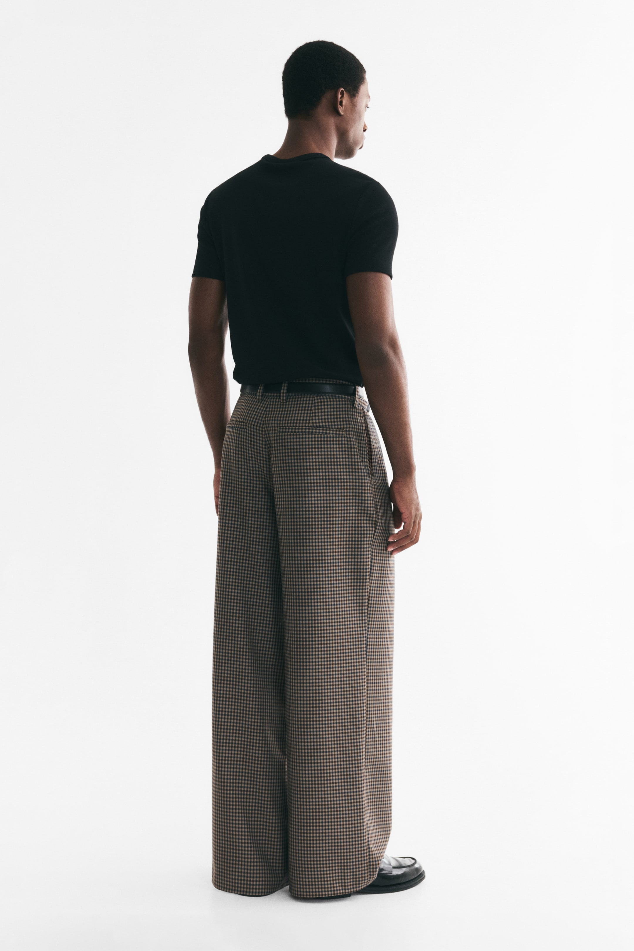 Oversized Wide-Leg Tailored Pants