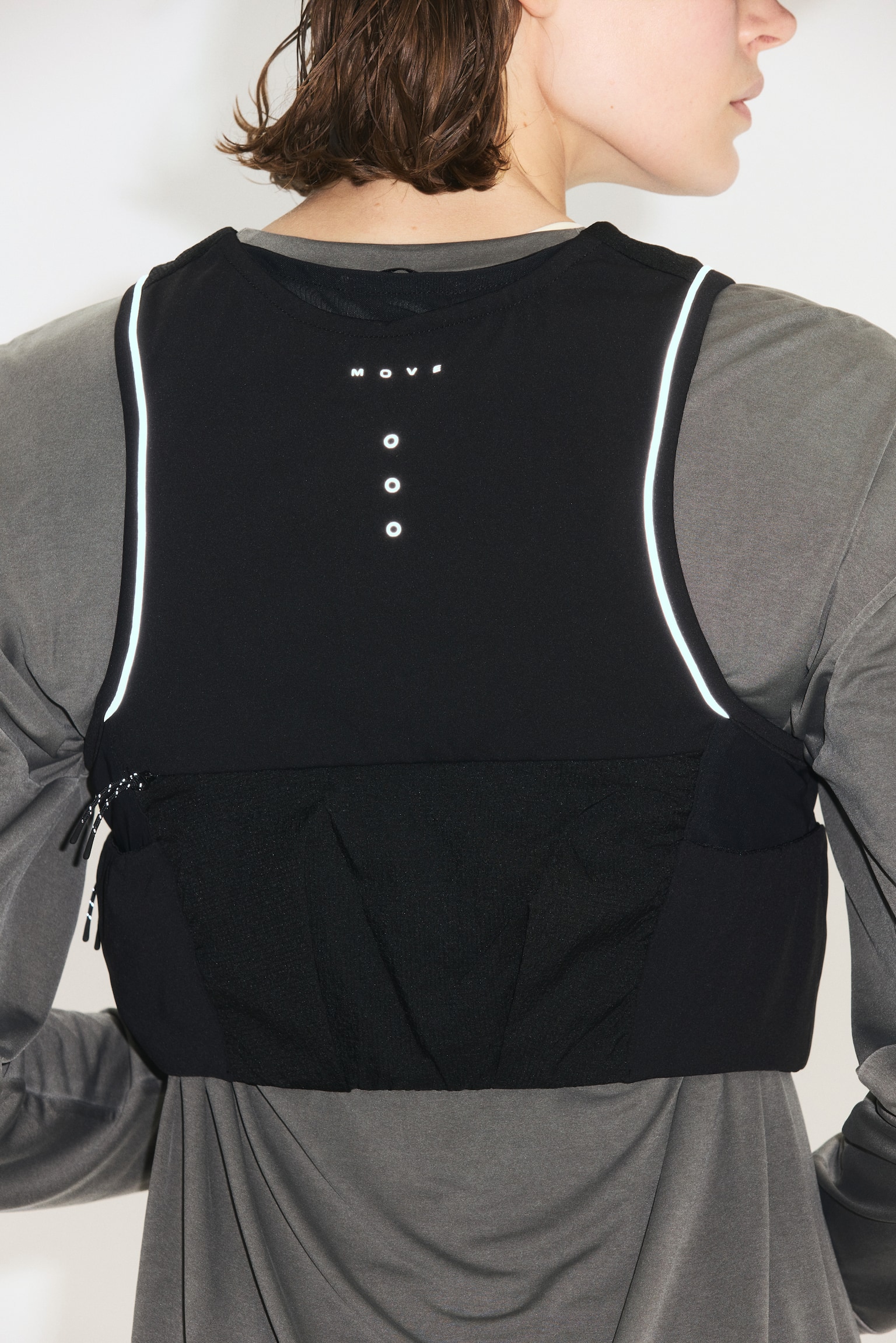 Lightweight running vest - Black - 7