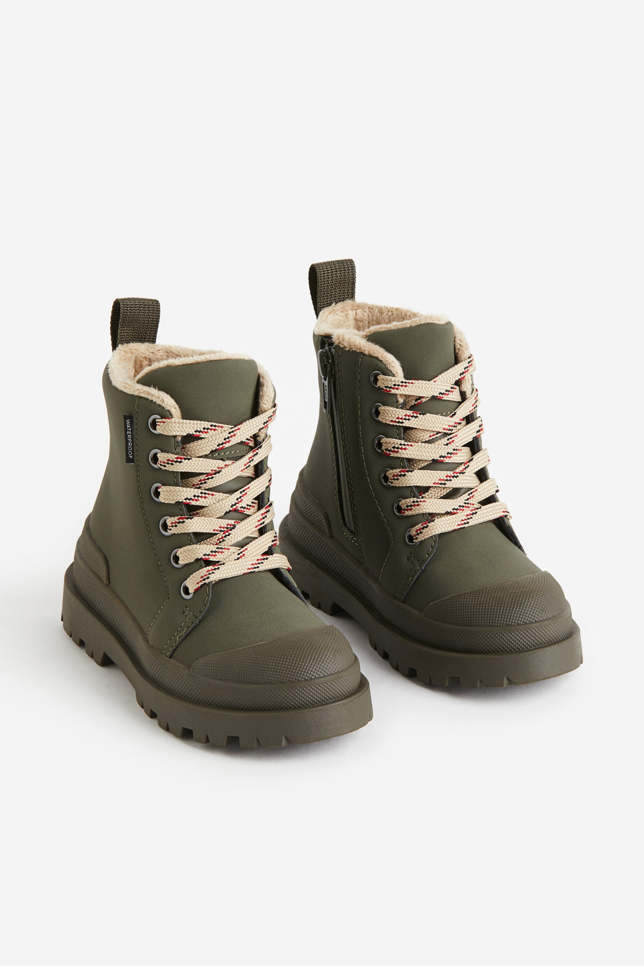 Waterproof Lace-up Boots