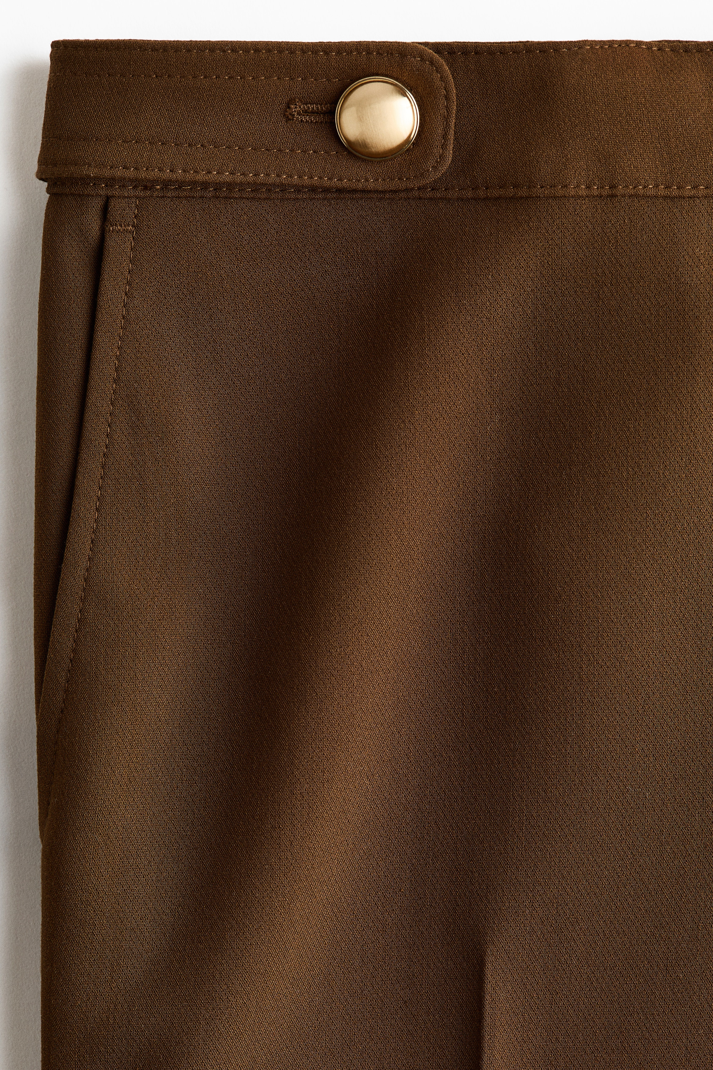 Flared tailored trousers