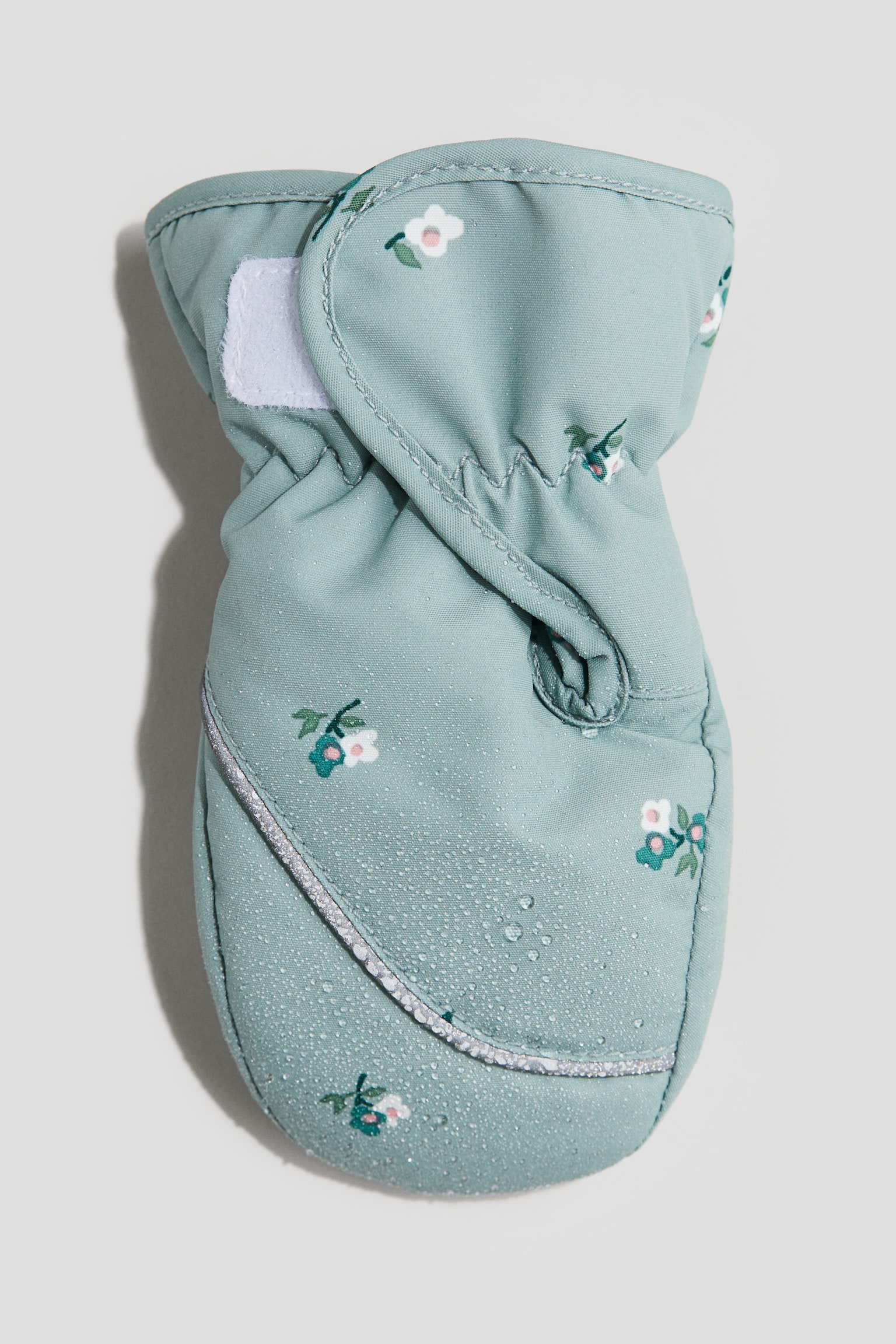 Water-repellent mittens - Turquoise/Floral/Beige/Leopard-print/Beige/Dogs - 2