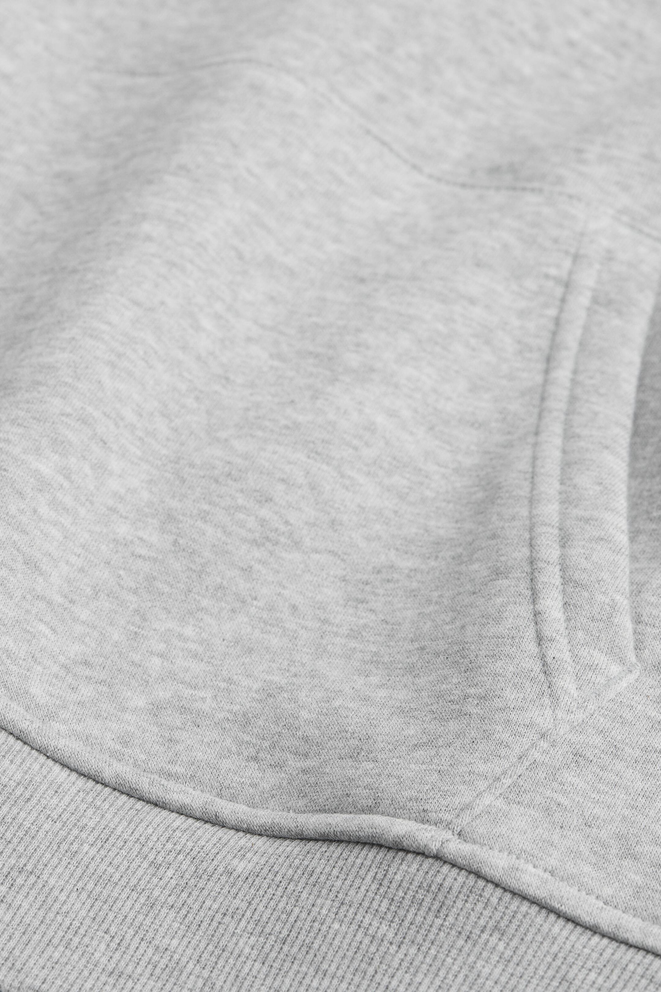 Oversized Hoodie - Light Gray Melange - Kids 