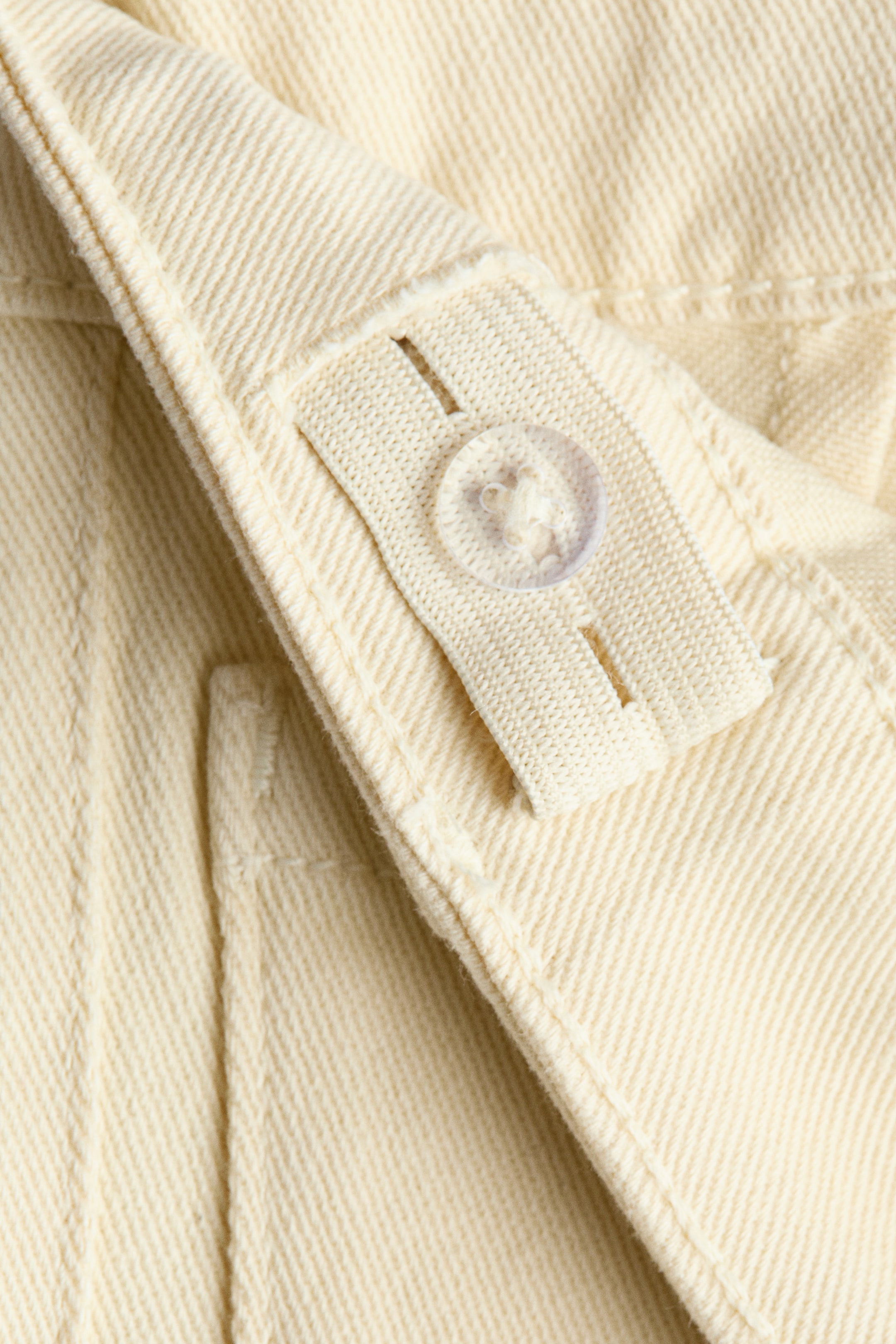 Flared Twill Pants
