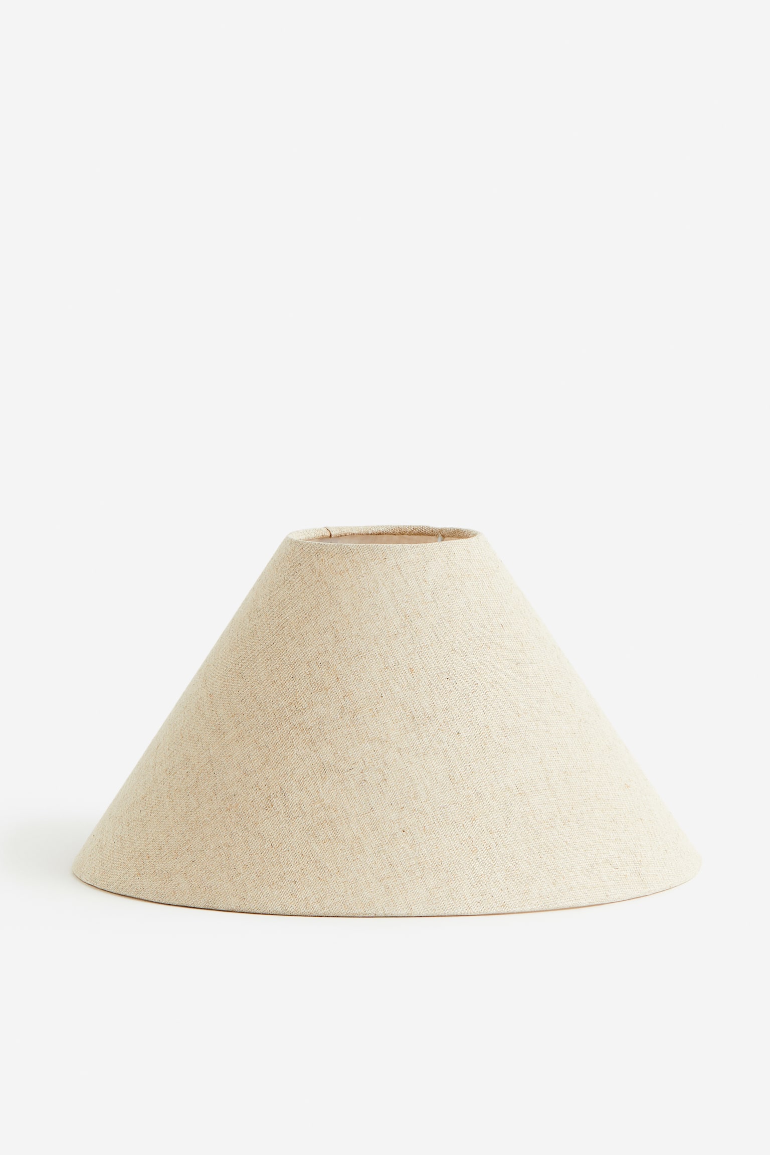 Linen lamp shade - Light beige/White - 1