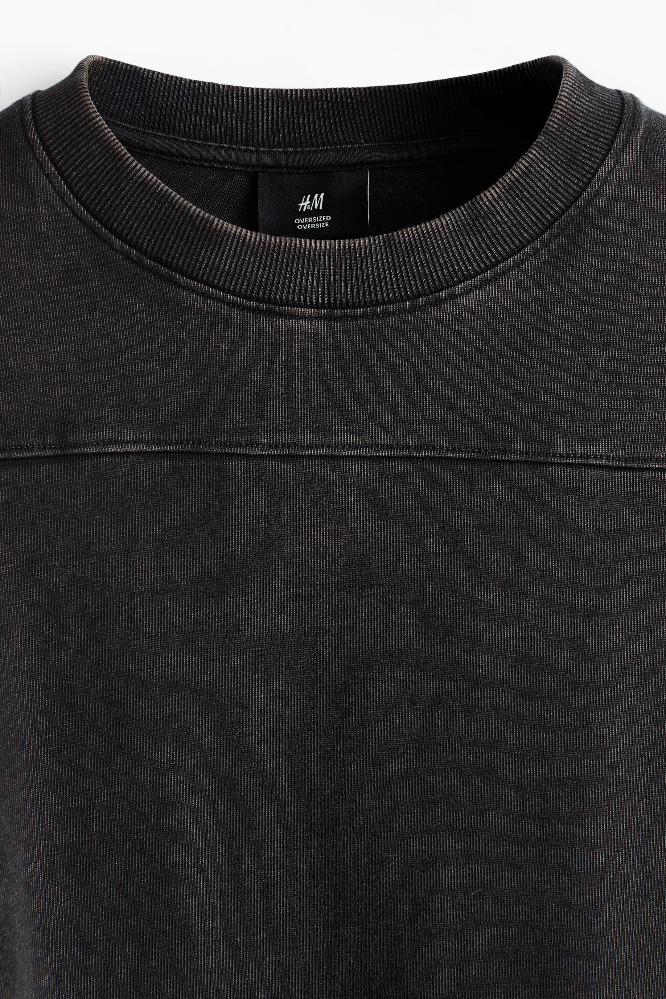 Oversized-Fit Layered Long-Sleeved T-Shirt