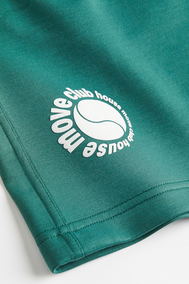 DryMove™ Sports shorts - Dark green/White/Black/Black/dc/dc/dc - 3