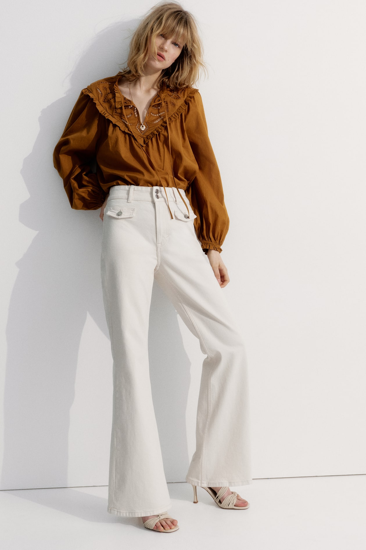 Flared High Jeans