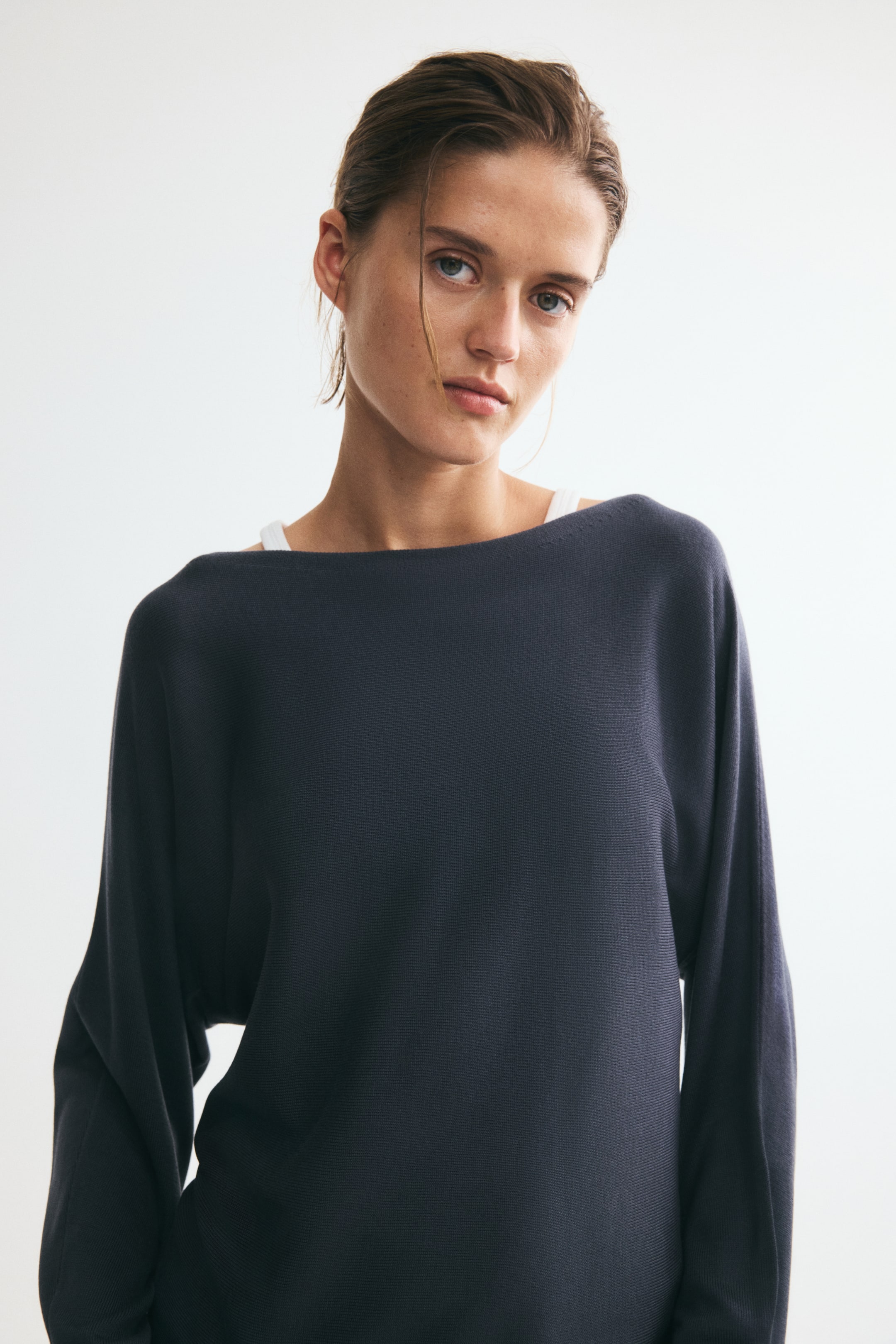 Off-the-Shoulder Sweater